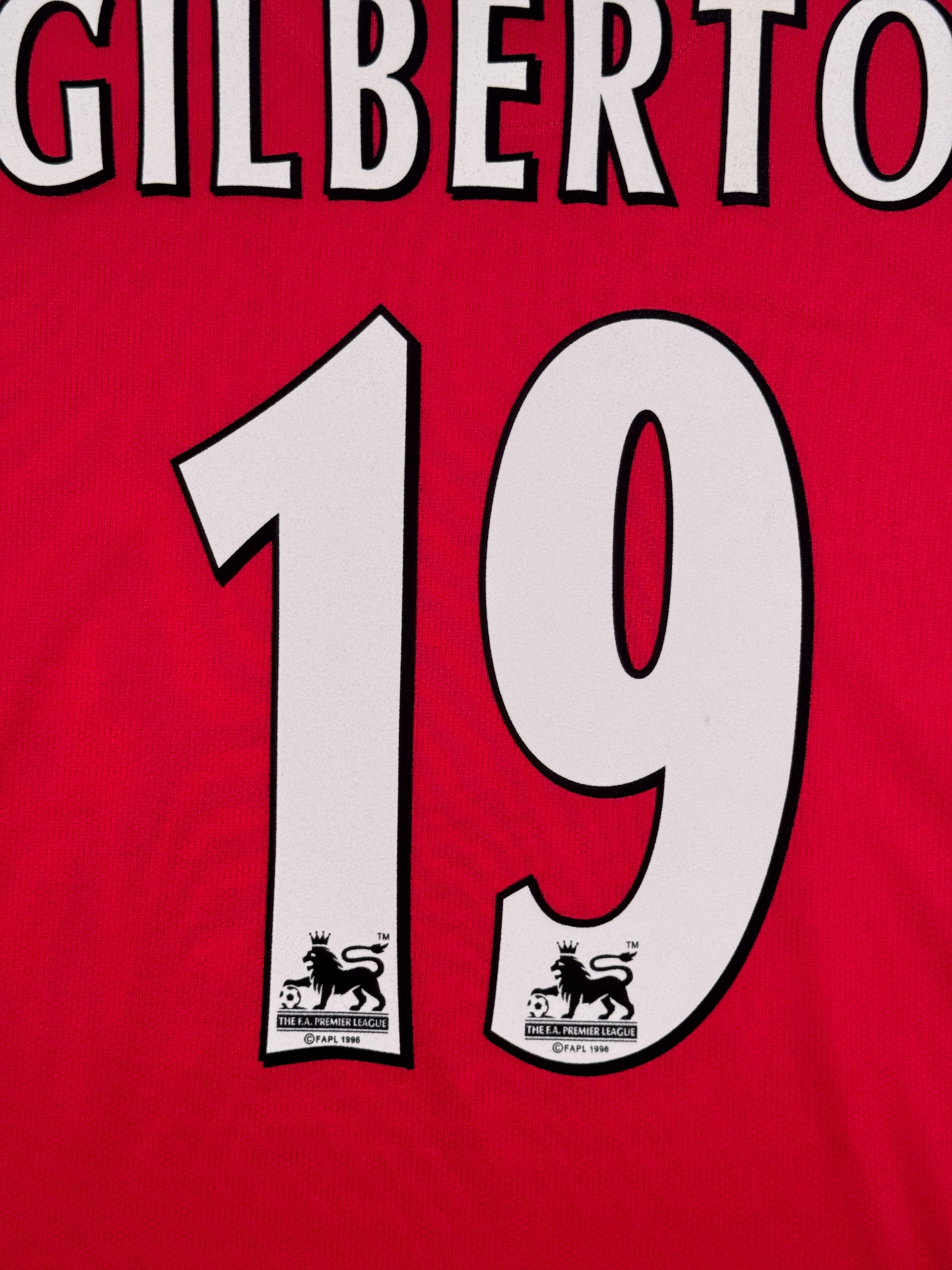 Arsenal 2006/07 Gilberto Silva #19 Home Shirt - XL