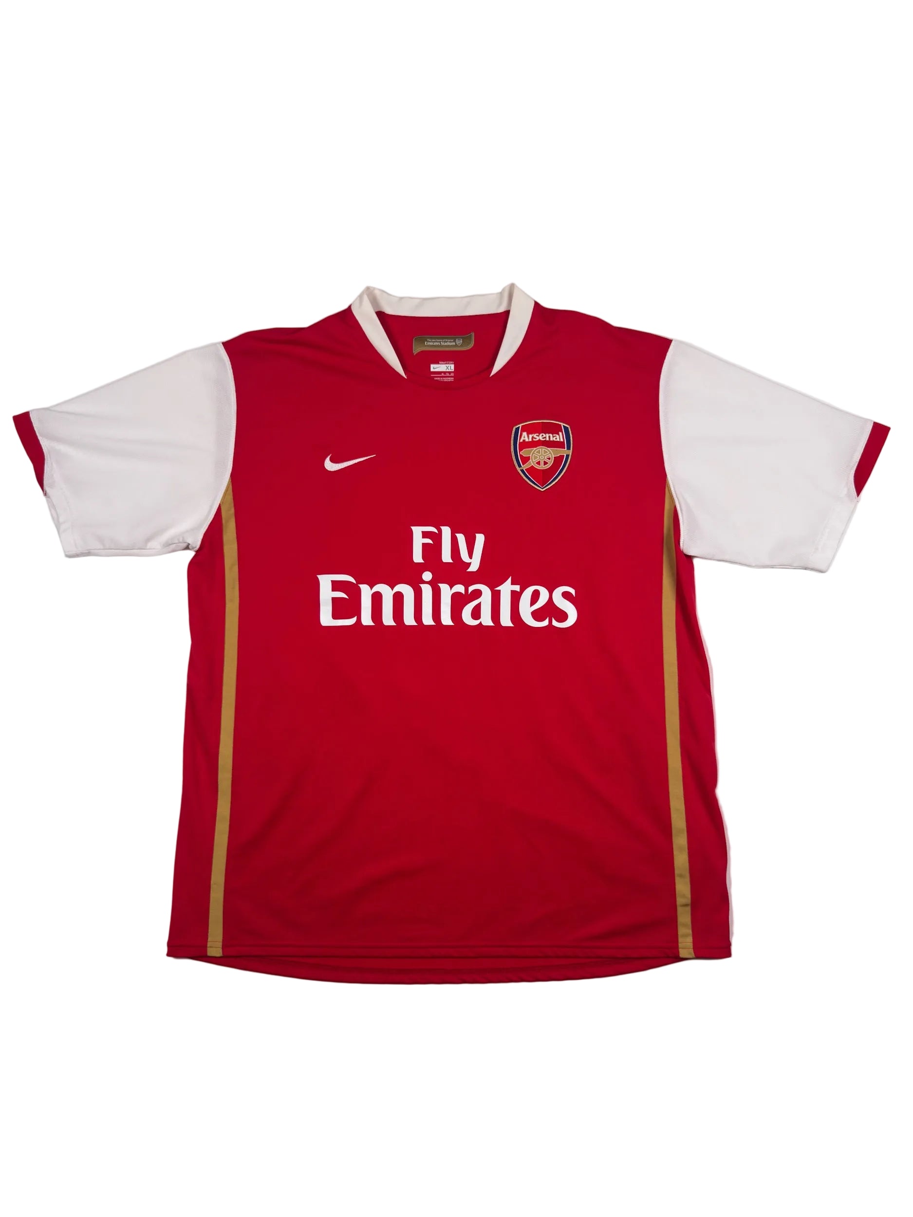 Arsenal 2006/07 Gilberto Silva #19 Home Shirt - XL