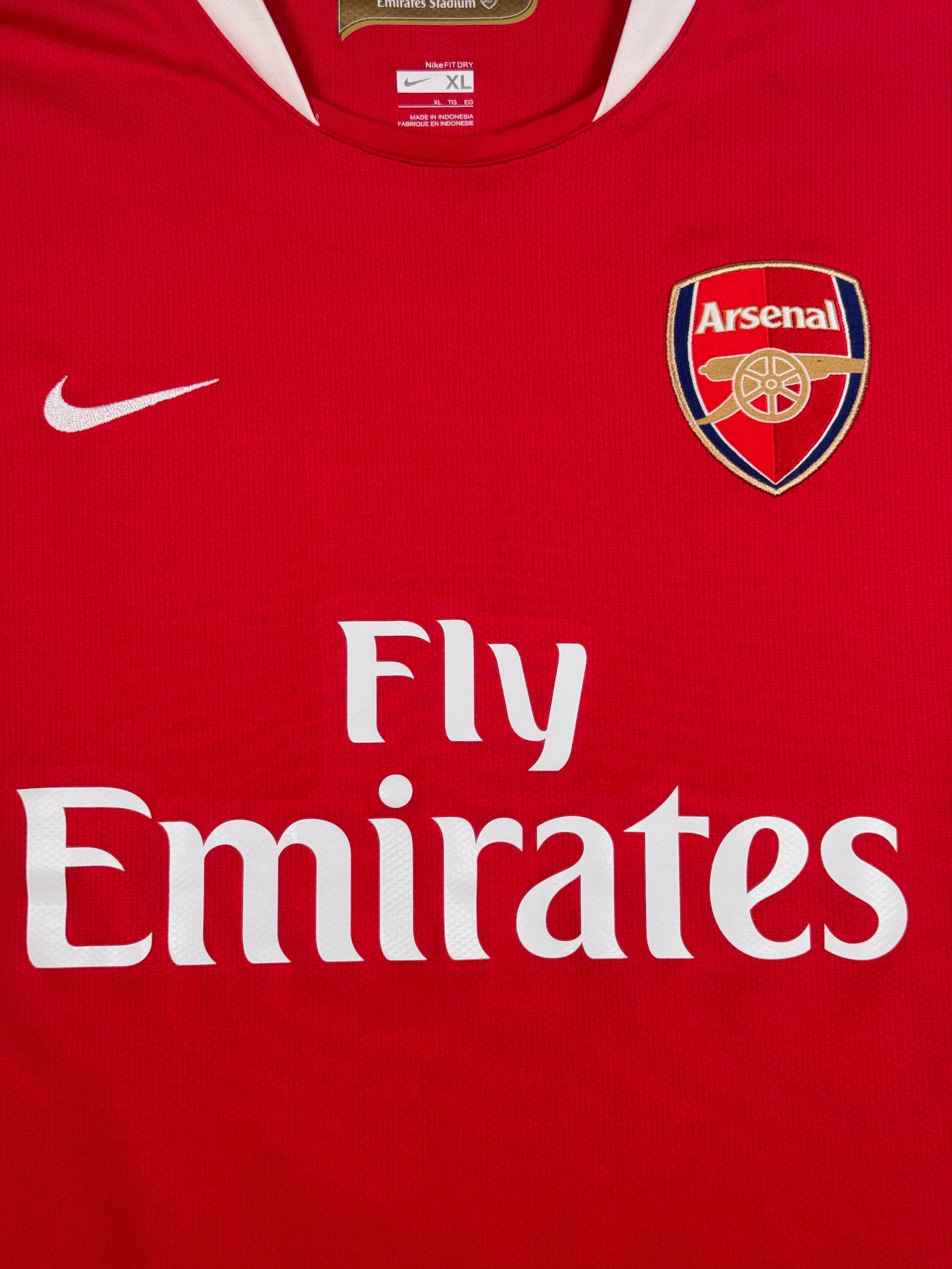 Arsenal 2006/07 Gilberto Silva #19 Home Shirt - XL