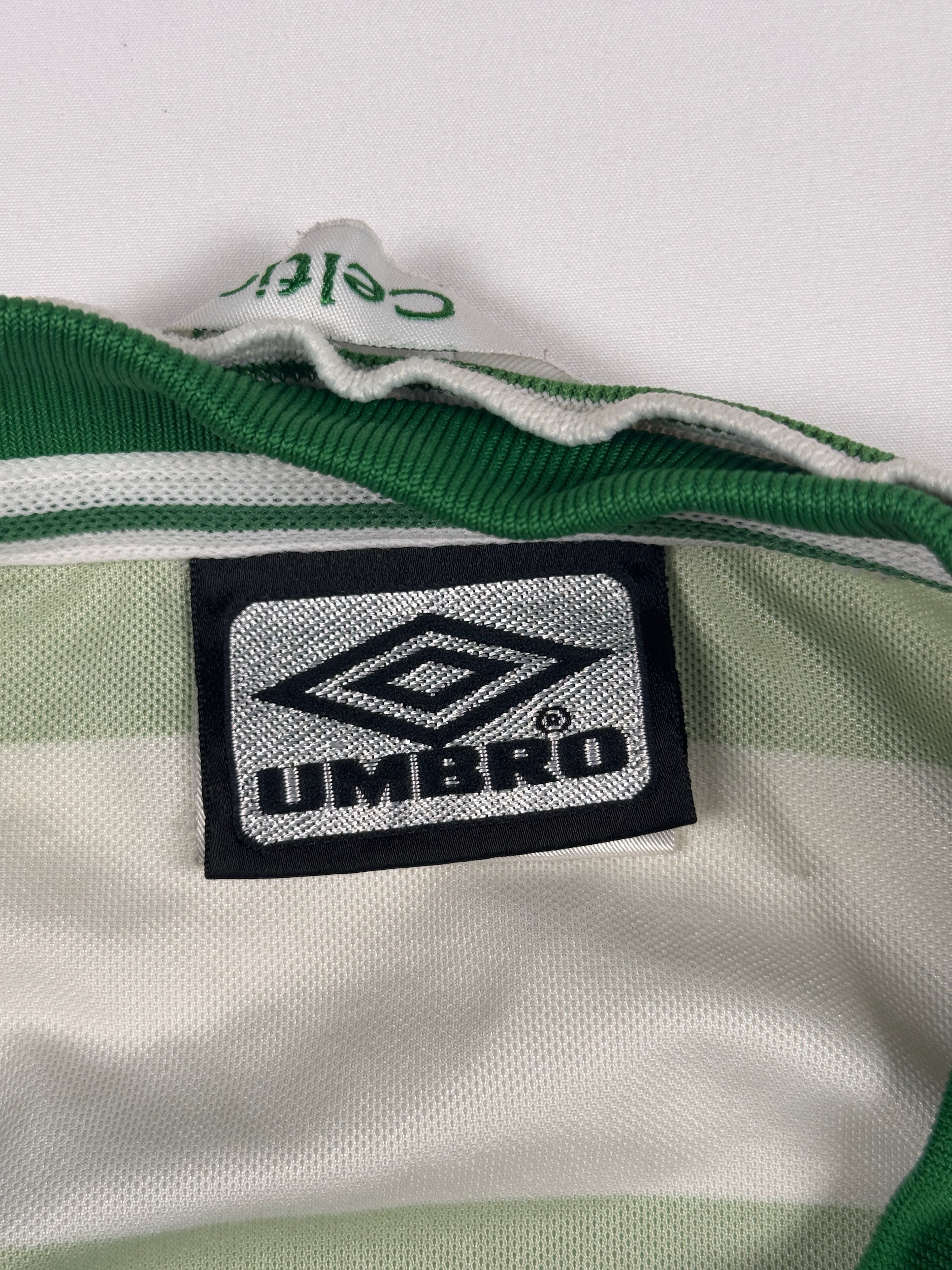 Celtic 1999/00 Home Shirt - M