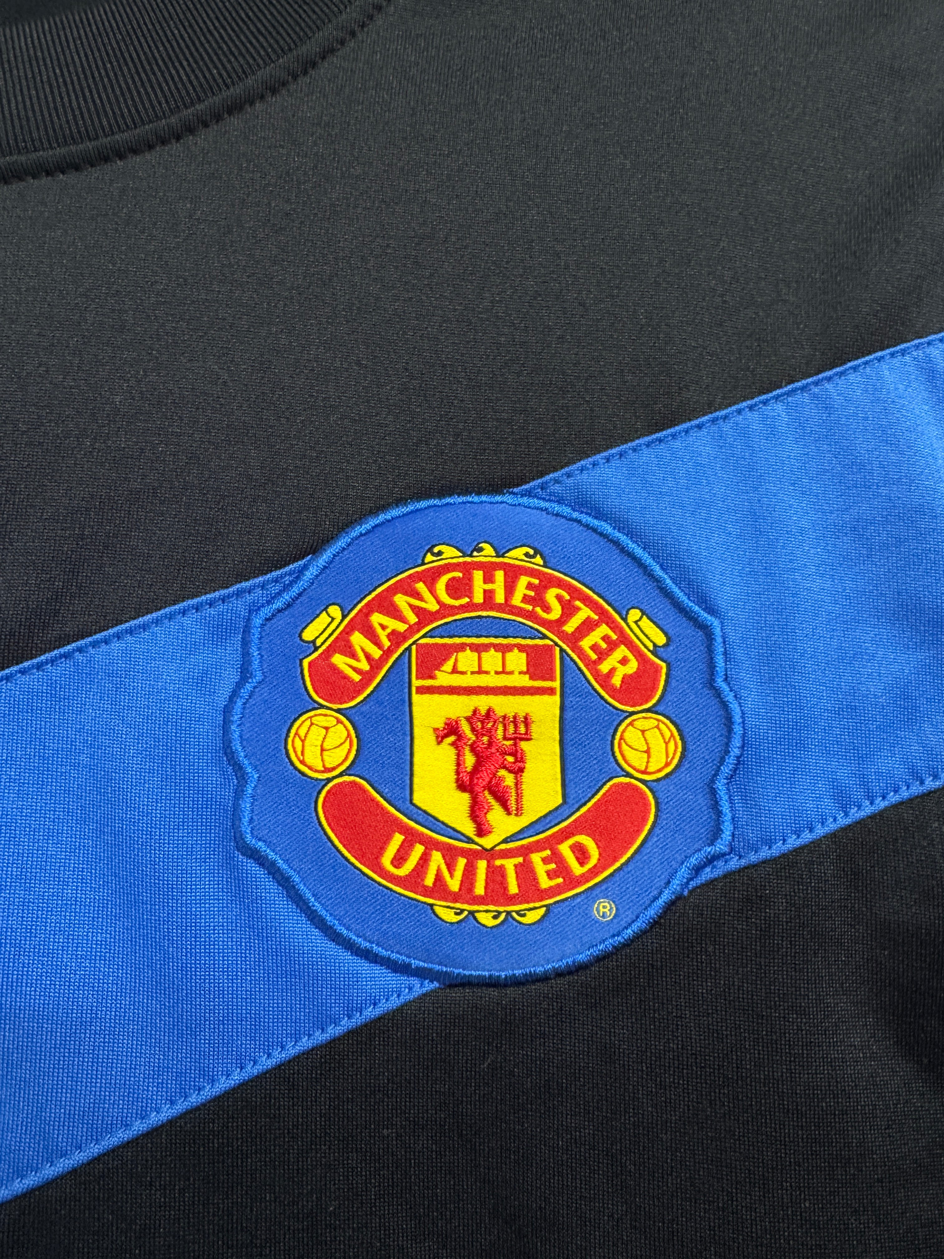 Manchester United 2009/10 Dimitar Berbatov #9 Longsleeve Away Shirt | Retro Screamers