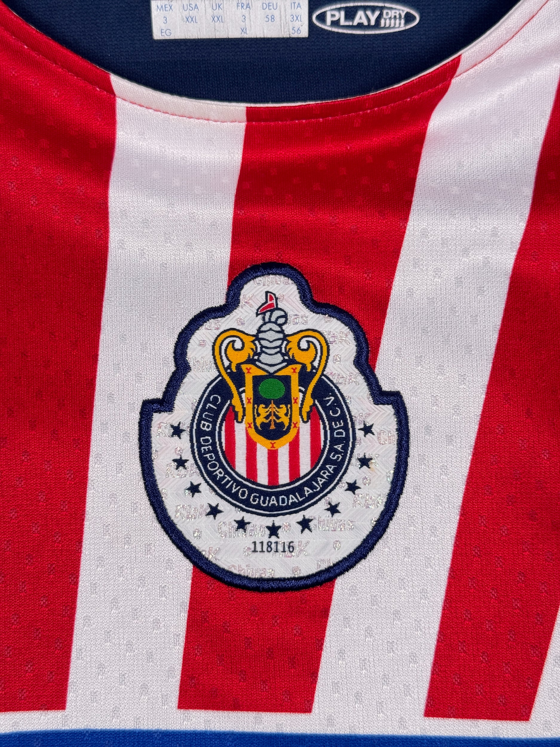 Chivas Guadalajara 2008/09 Home Longsleeve Shirt - XXL