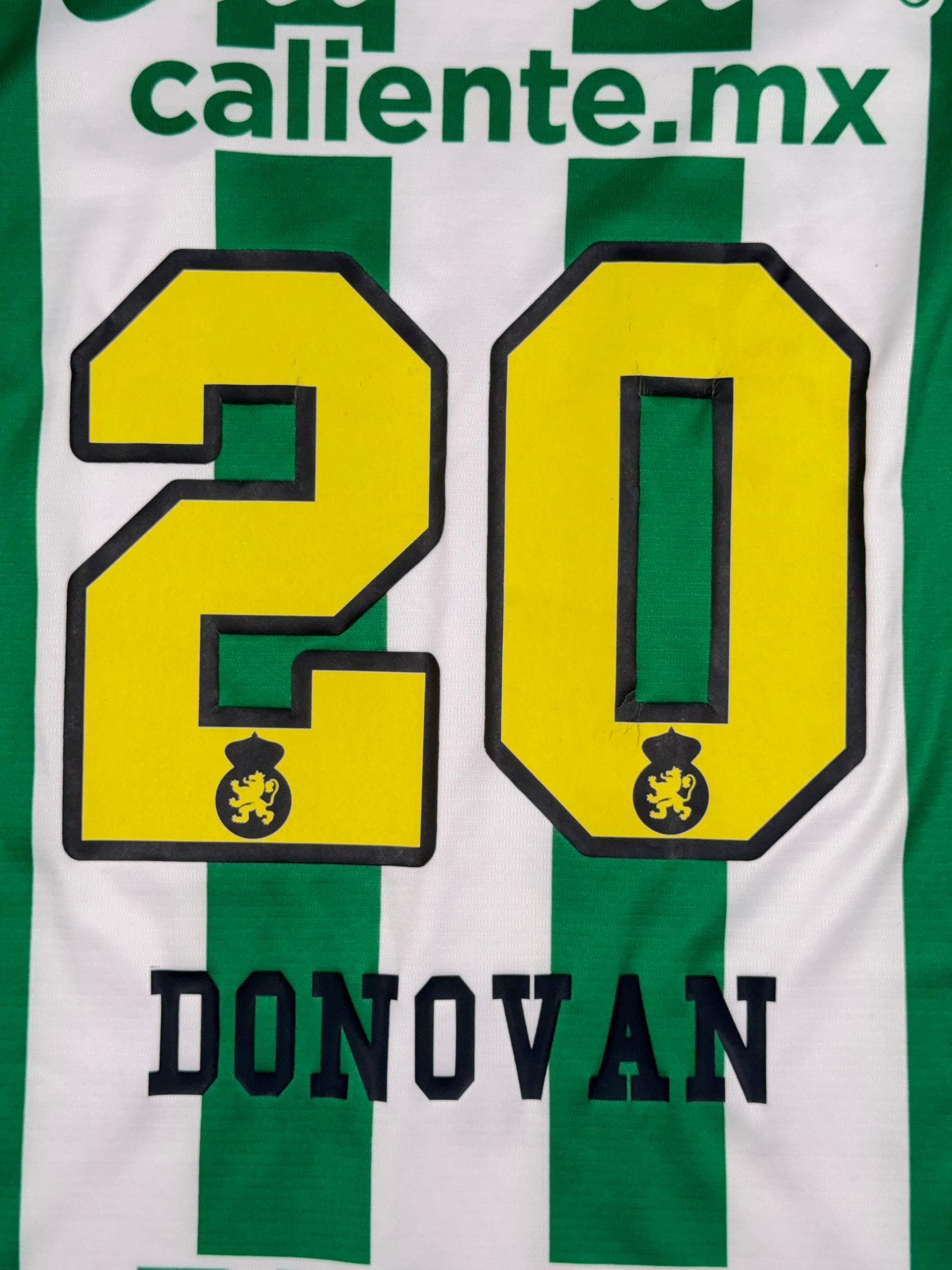 Club León 2018/19 Landon Donovan #20 Longsleeve Third Shirt - XL