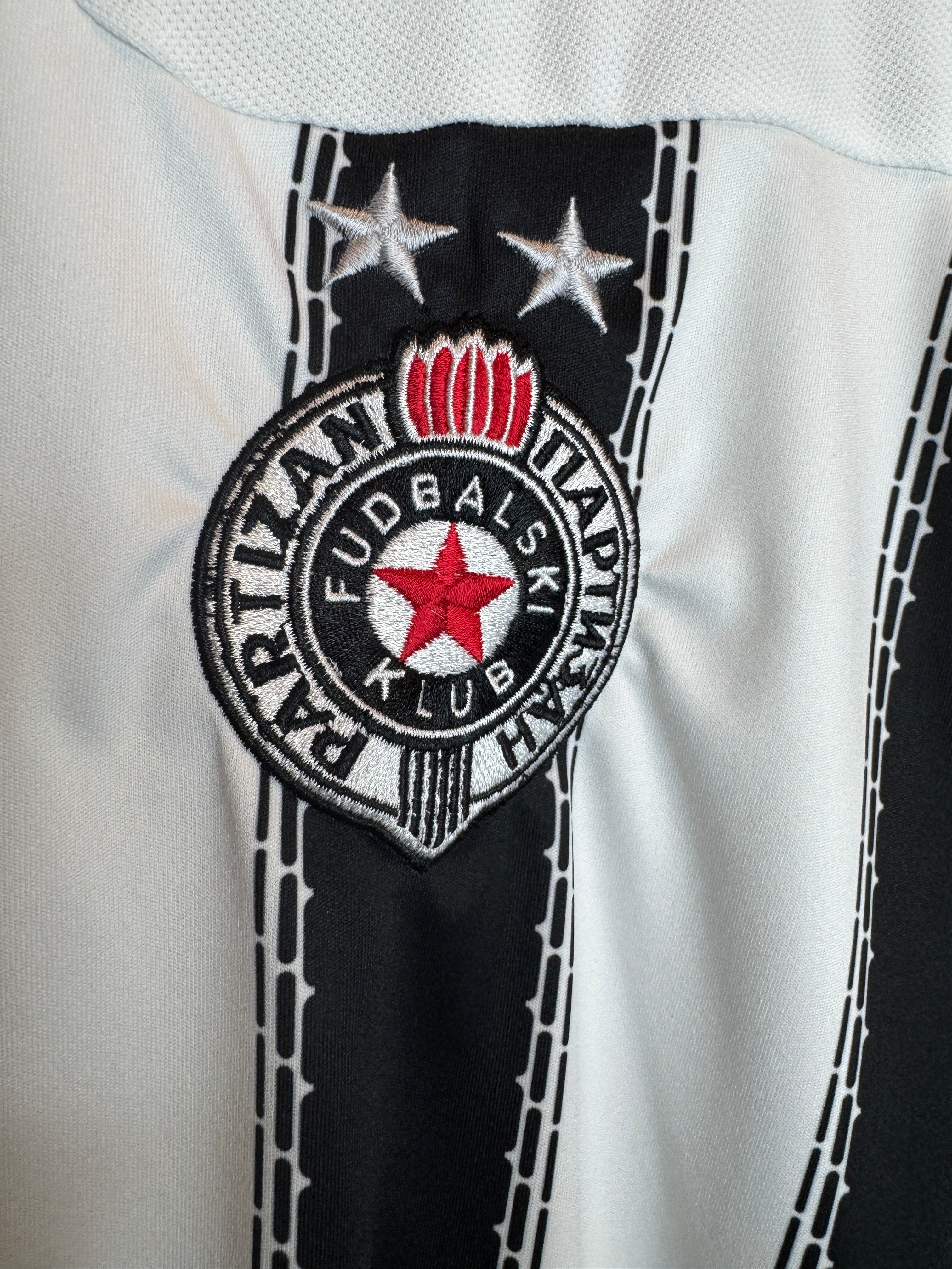 Partizan Belgrade 2011 Home Shirt | Retro Screamers