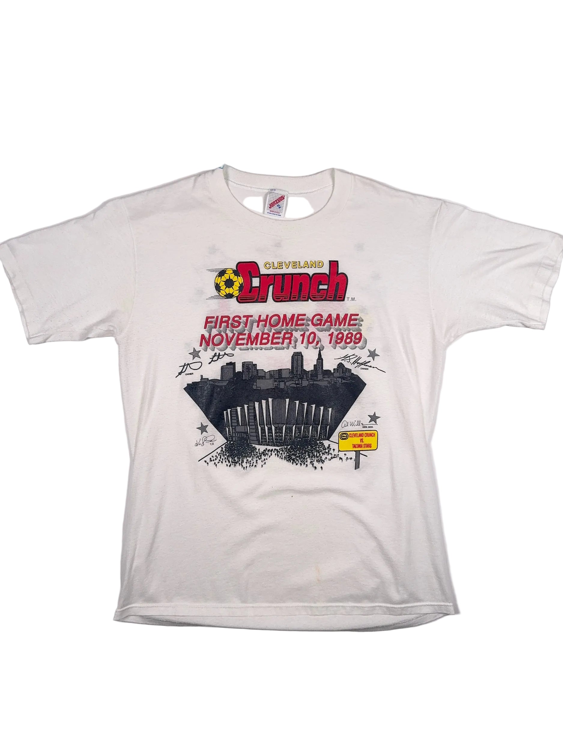 Cleveland Crunch 1989/90 Season Opener T-Shirt - XL (Fits M)