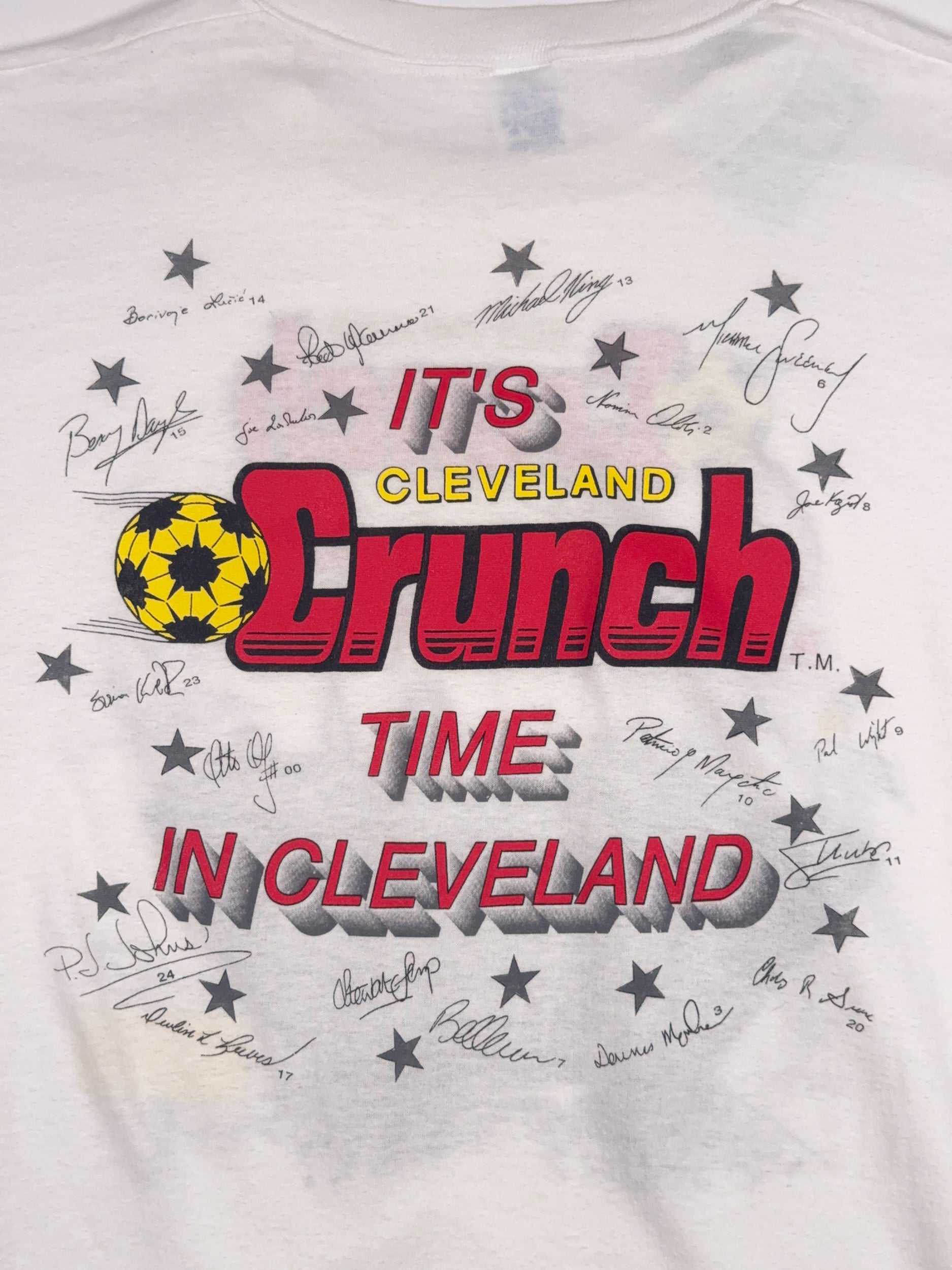 Cleveland Crunch 1989/90 Season Opener T-Shirt - XL (Fits M)