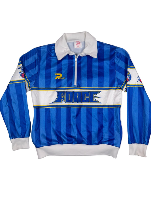 Cleveland Force 1980er Jahre 1/4 Reißverschlussjacke – M