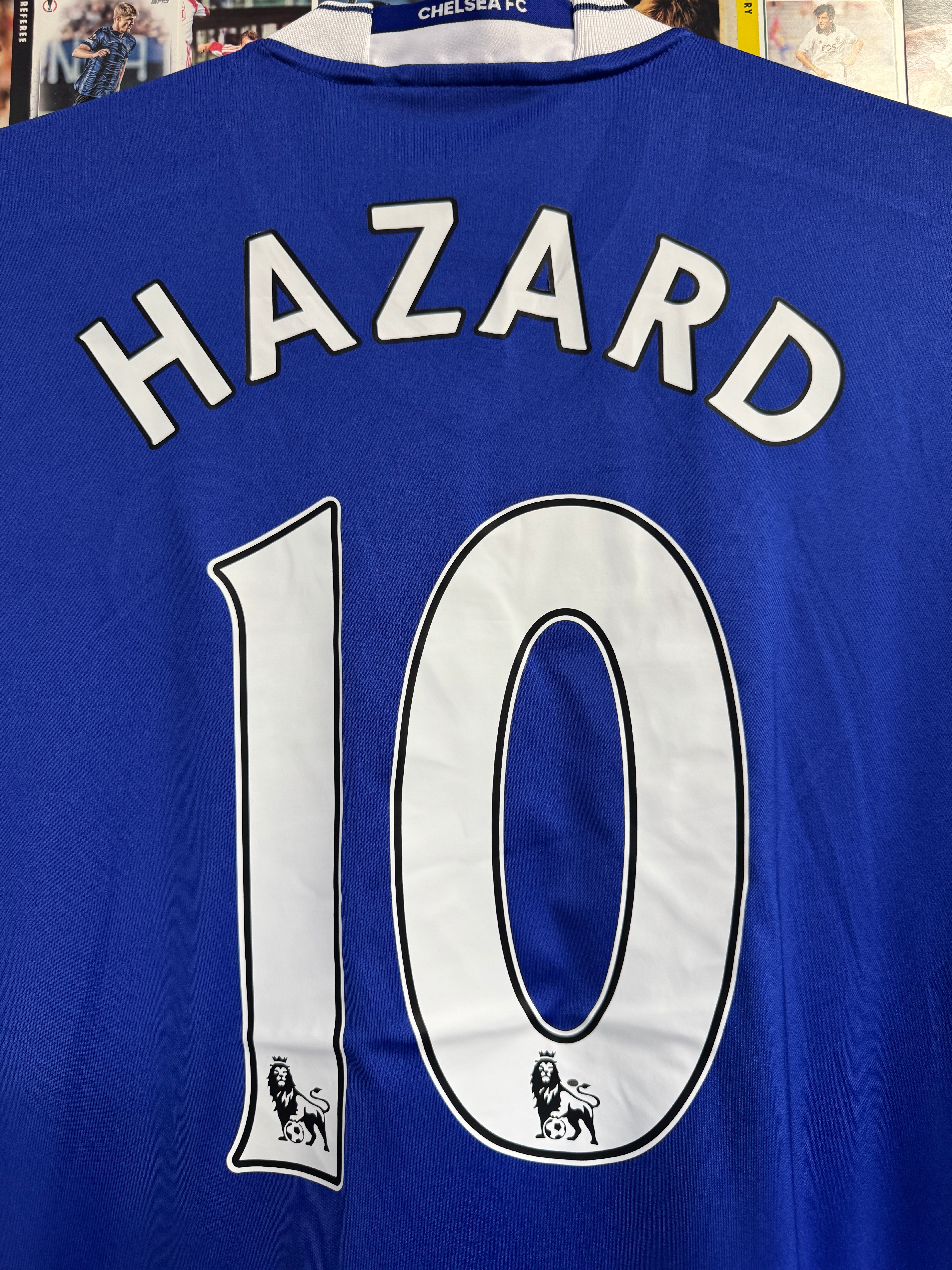 Chelsea 2016/17 Eden Hazard #10 Home Shirt | Retro Screamers
