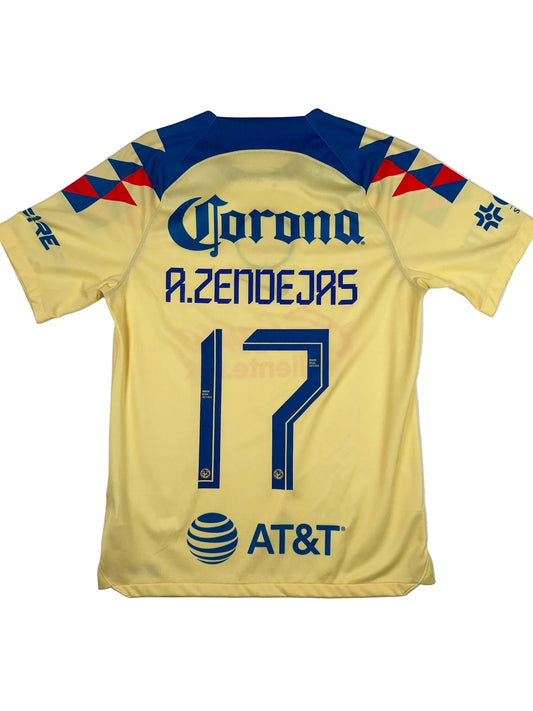 Club America 2023/24 Alejandro Zendejas #17 Heim - M