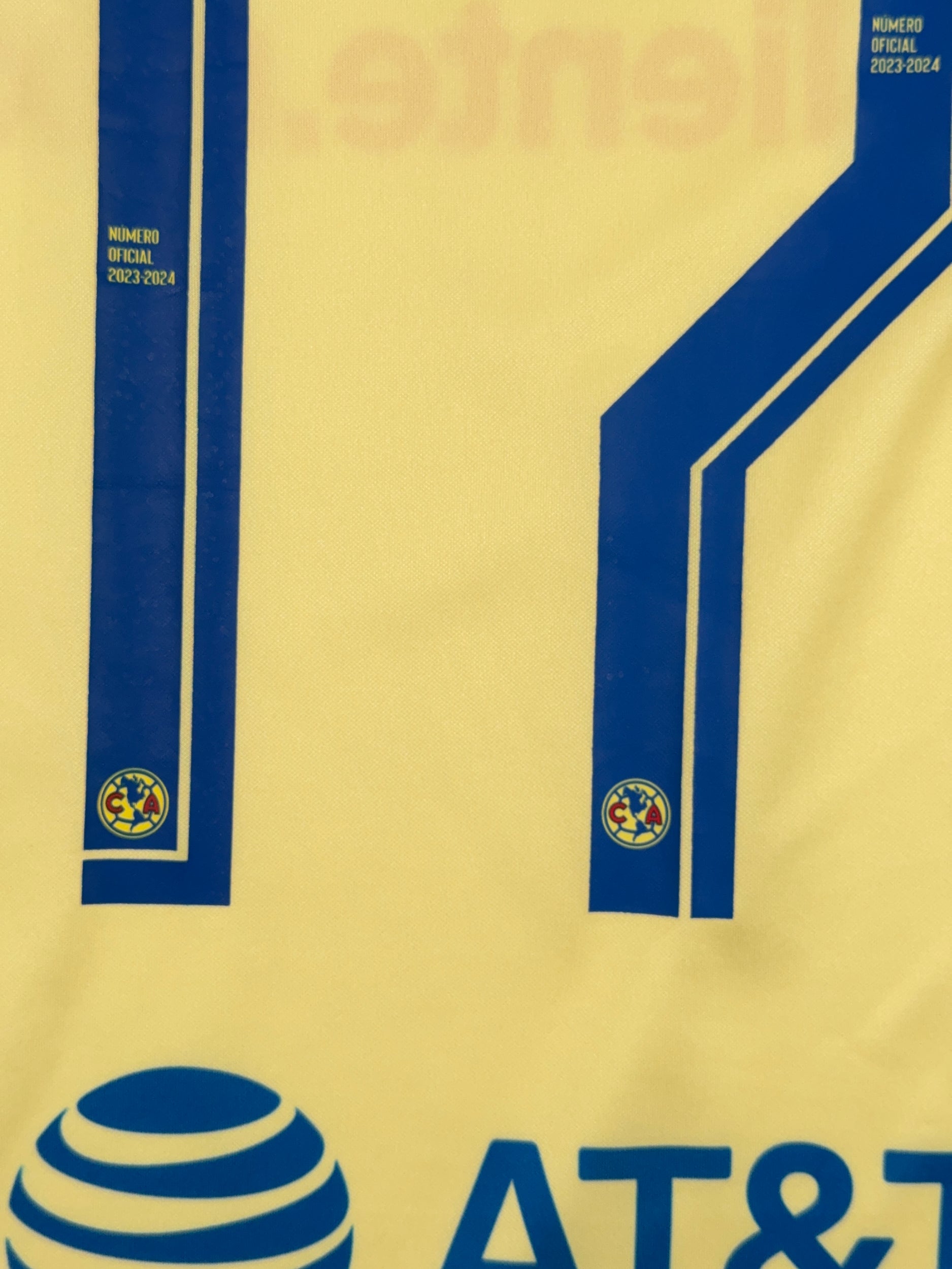 Club America 2023/24 Alejandro Zendejas #17 Home - M