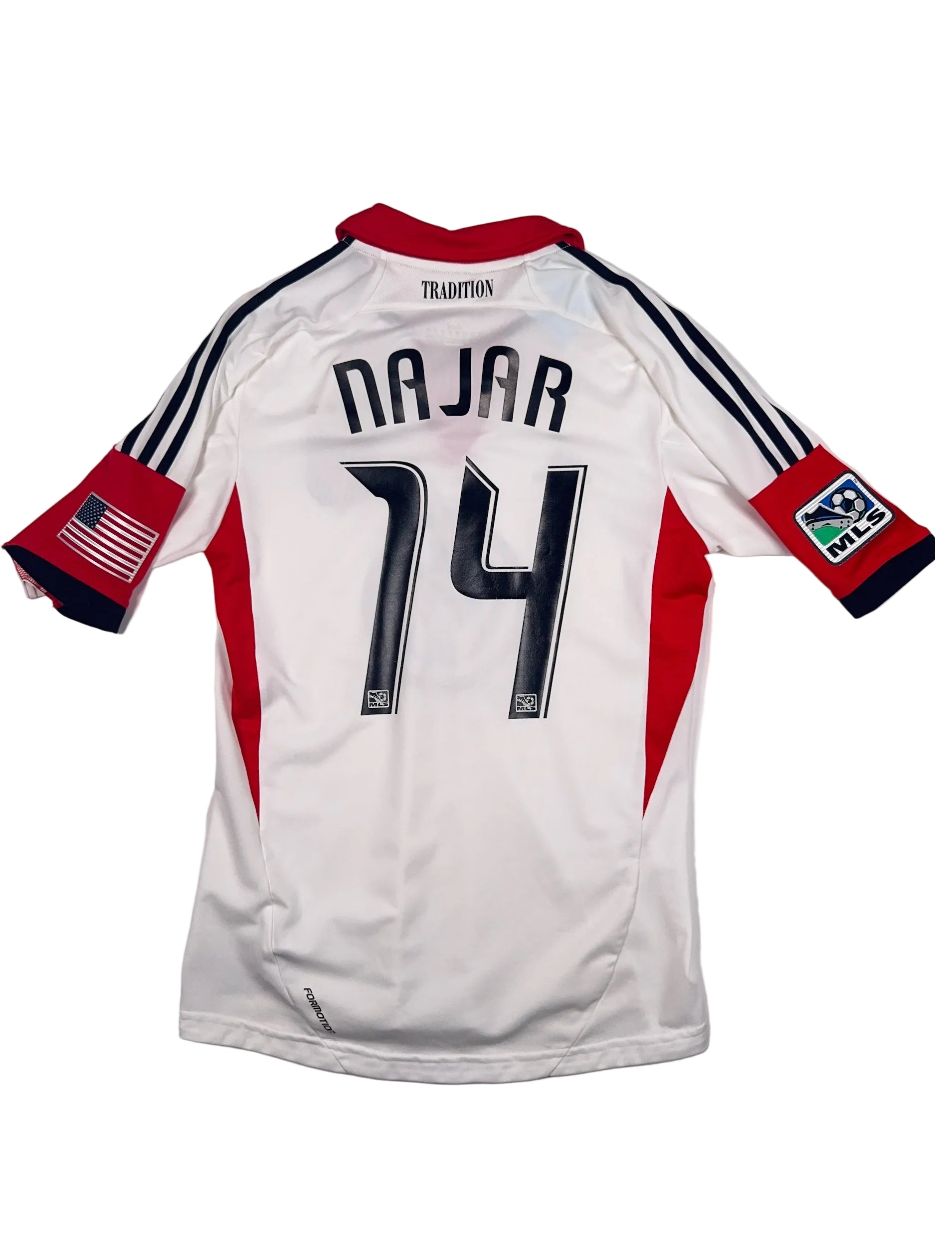 DC United 2012/14 Andy Najar #14 Away Shirt - M
