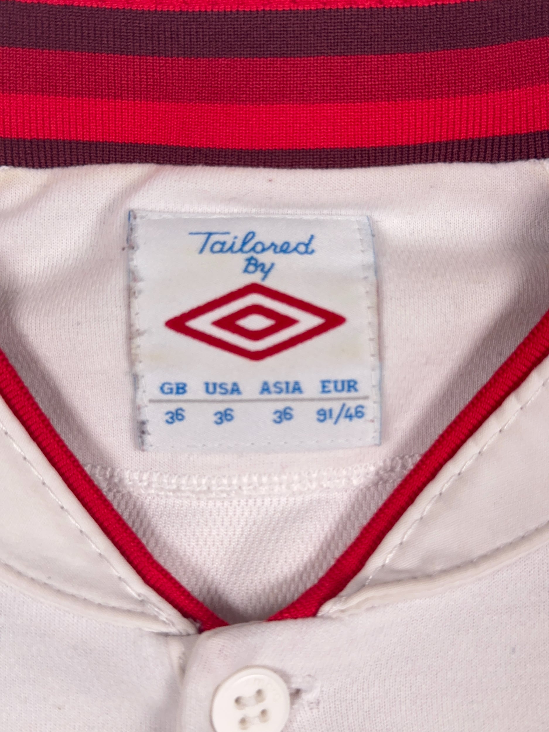 England 2012/13 Home Shirt - S