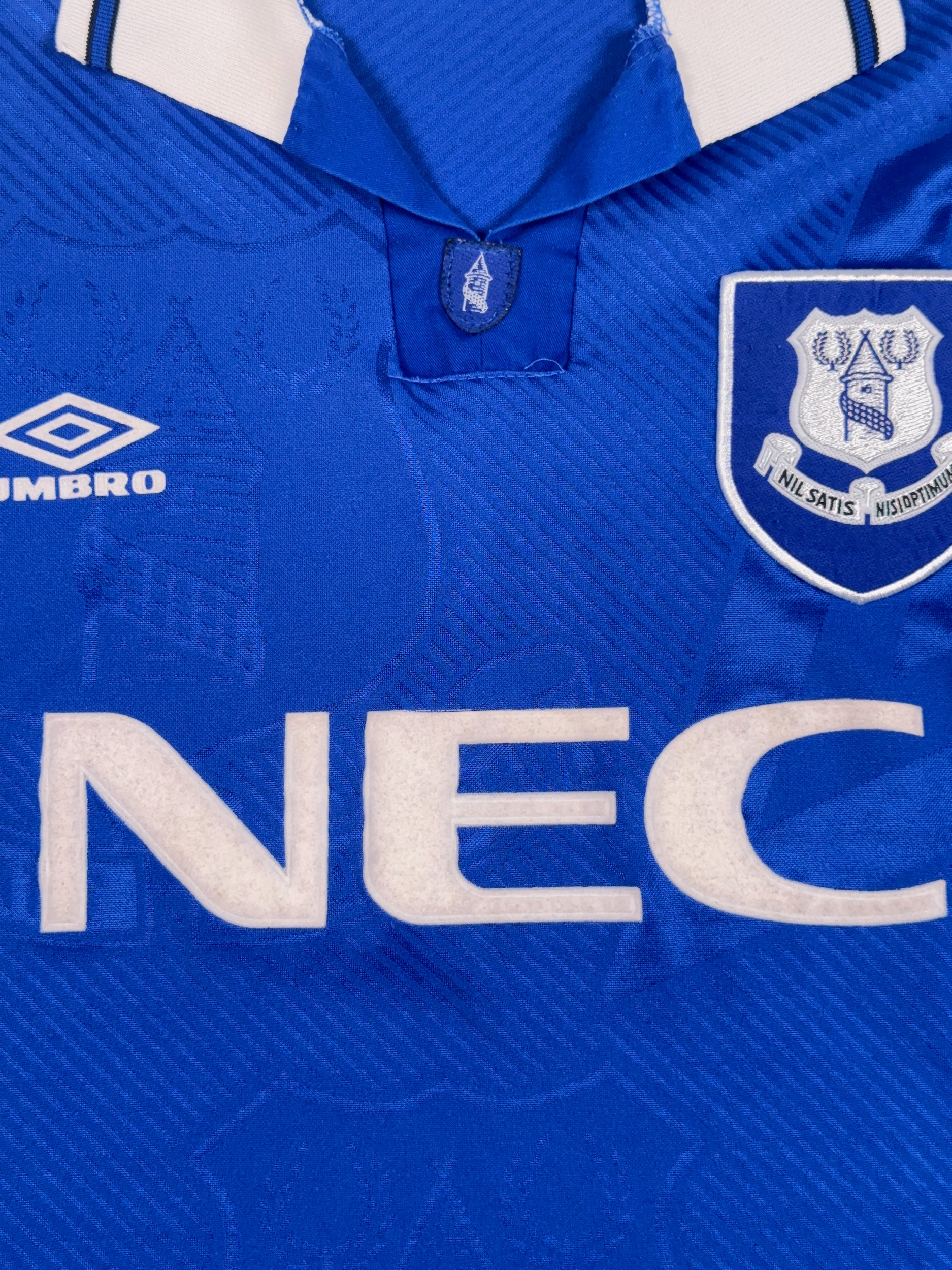 Everton 1993/95 Home Shirt - L
