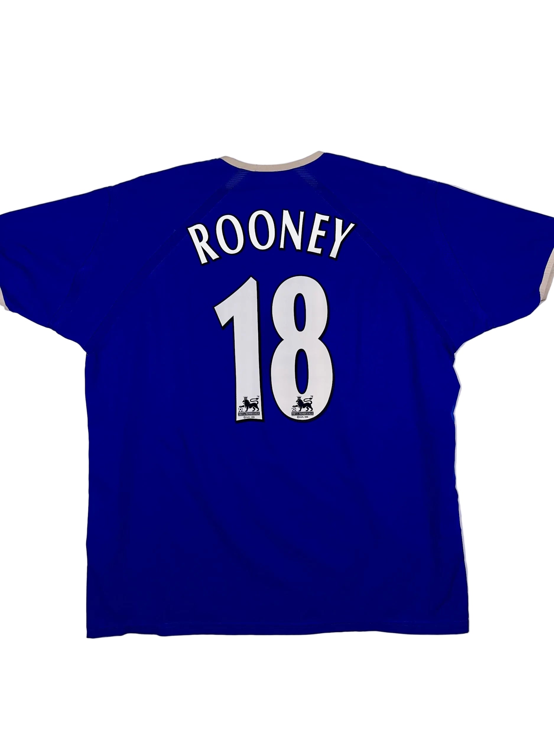 Everton 2002/03 Wayne Rooney #18 Home Shirt - XL