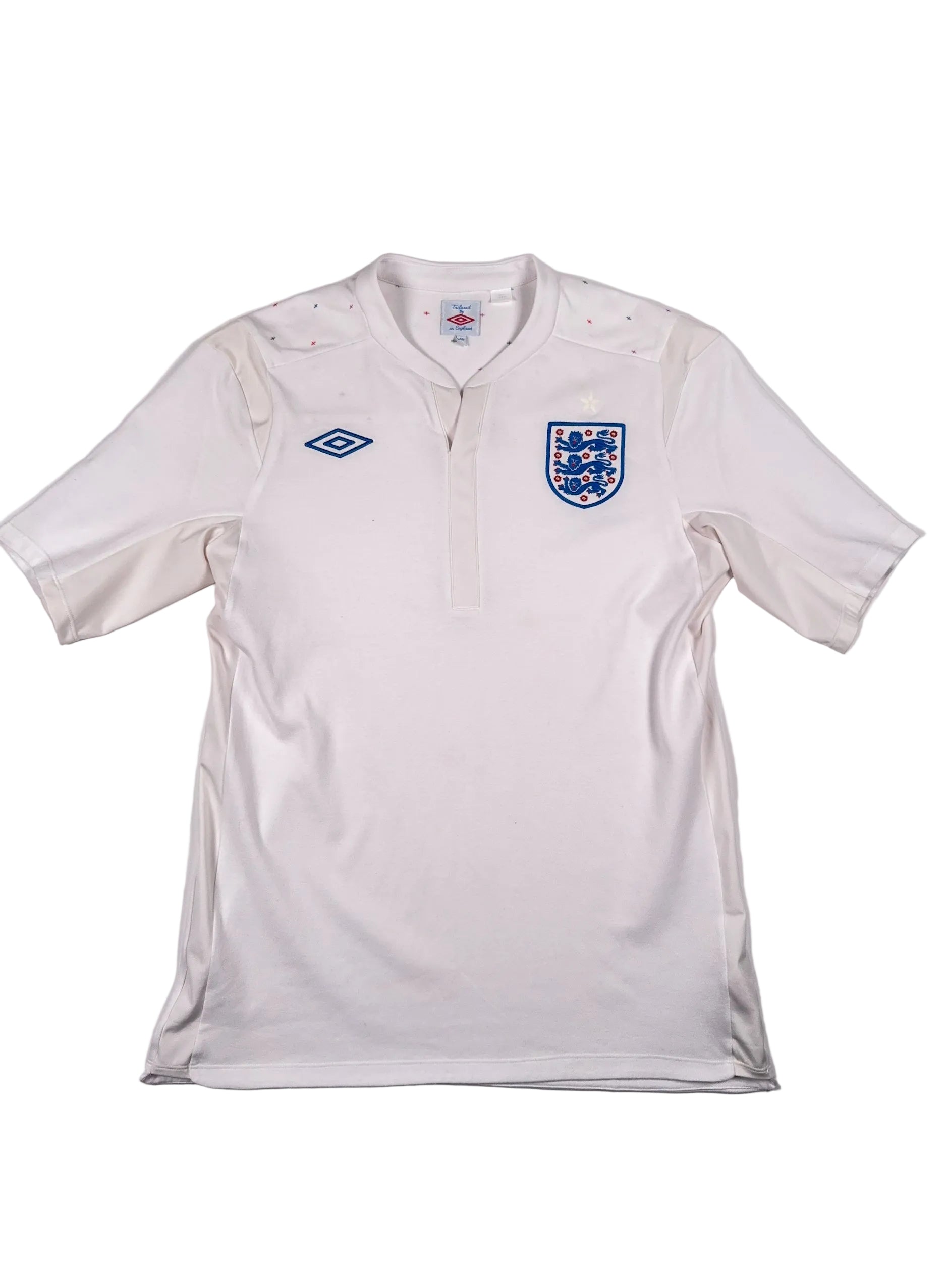 England 2010/11 Home Shirt - M