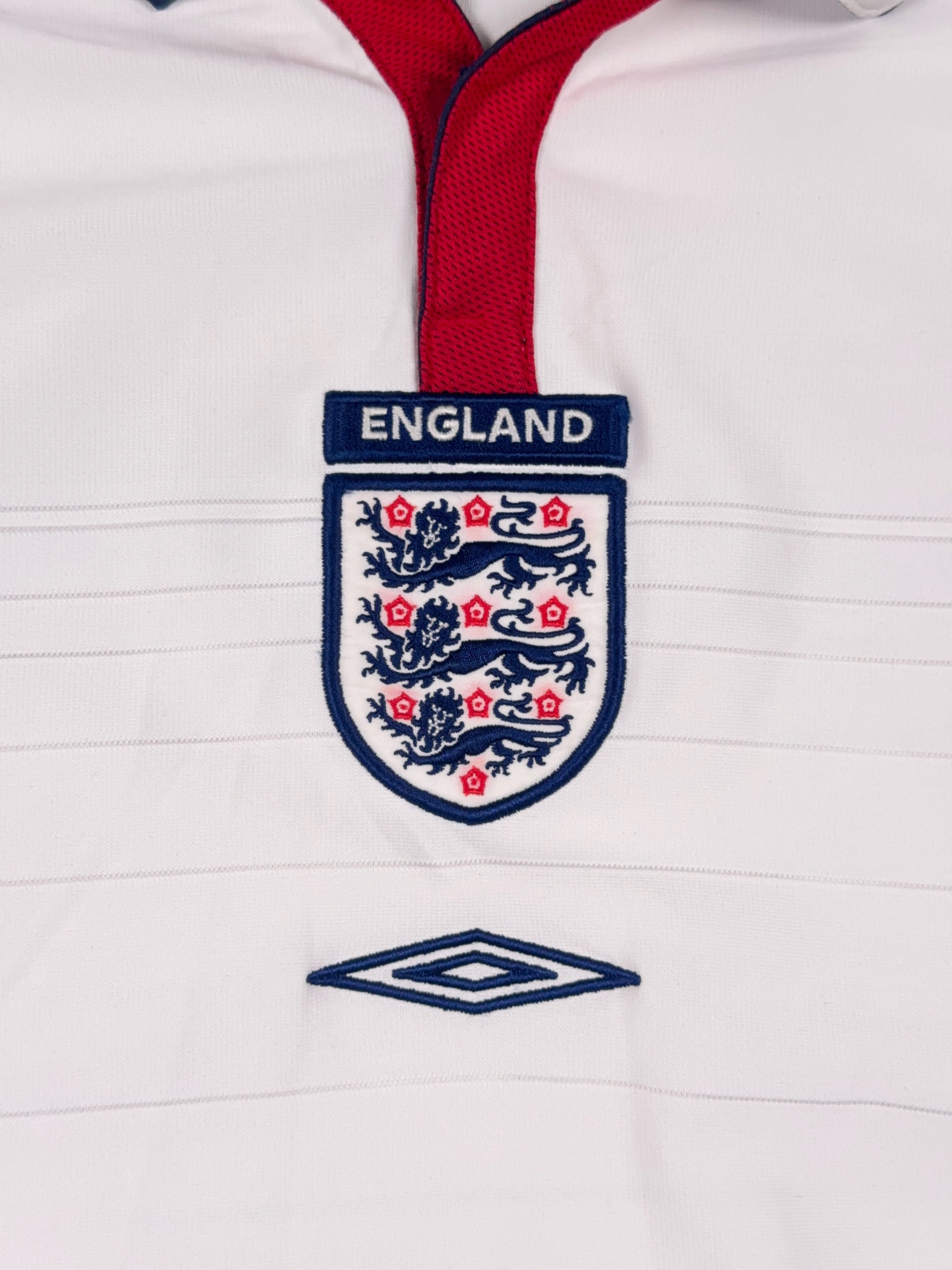 England 2003/05 Reversible Home Shirt - L