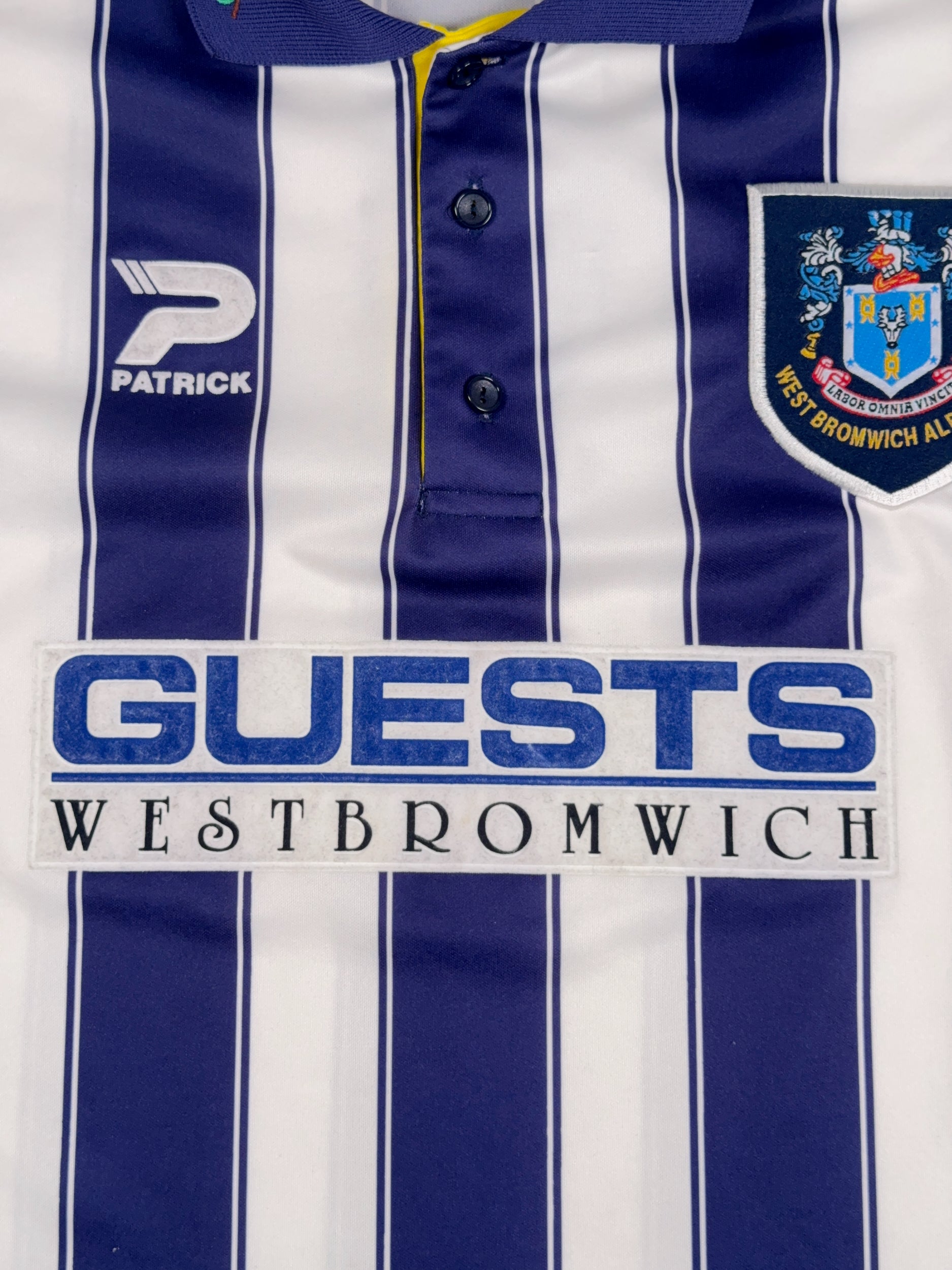 West Bromwich Albion 1995/96 Home Shirt - L