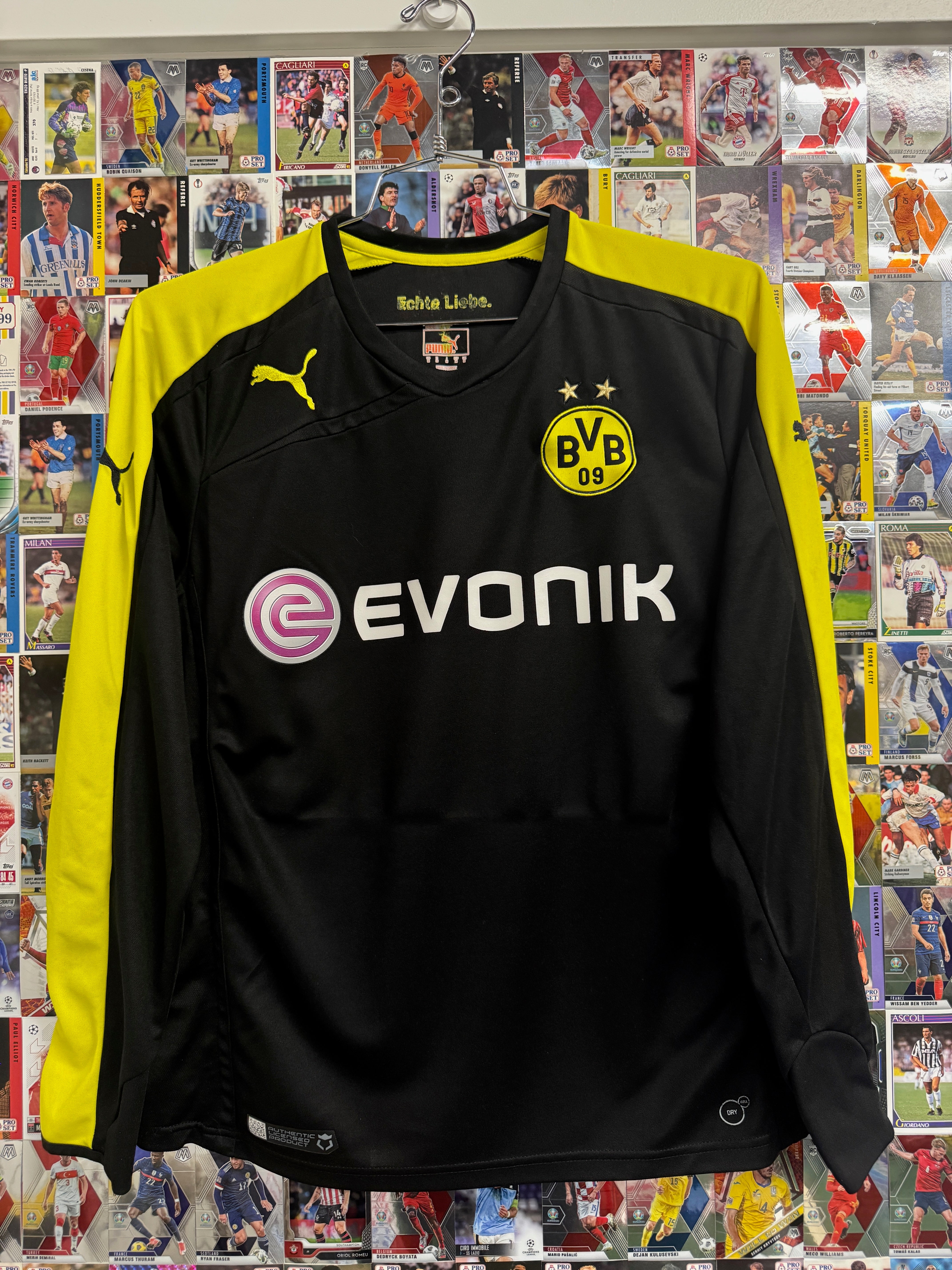 Dortmund 2013/14 Marcos Reus #11 Longsleeve Away Shirt | Retro Screamers