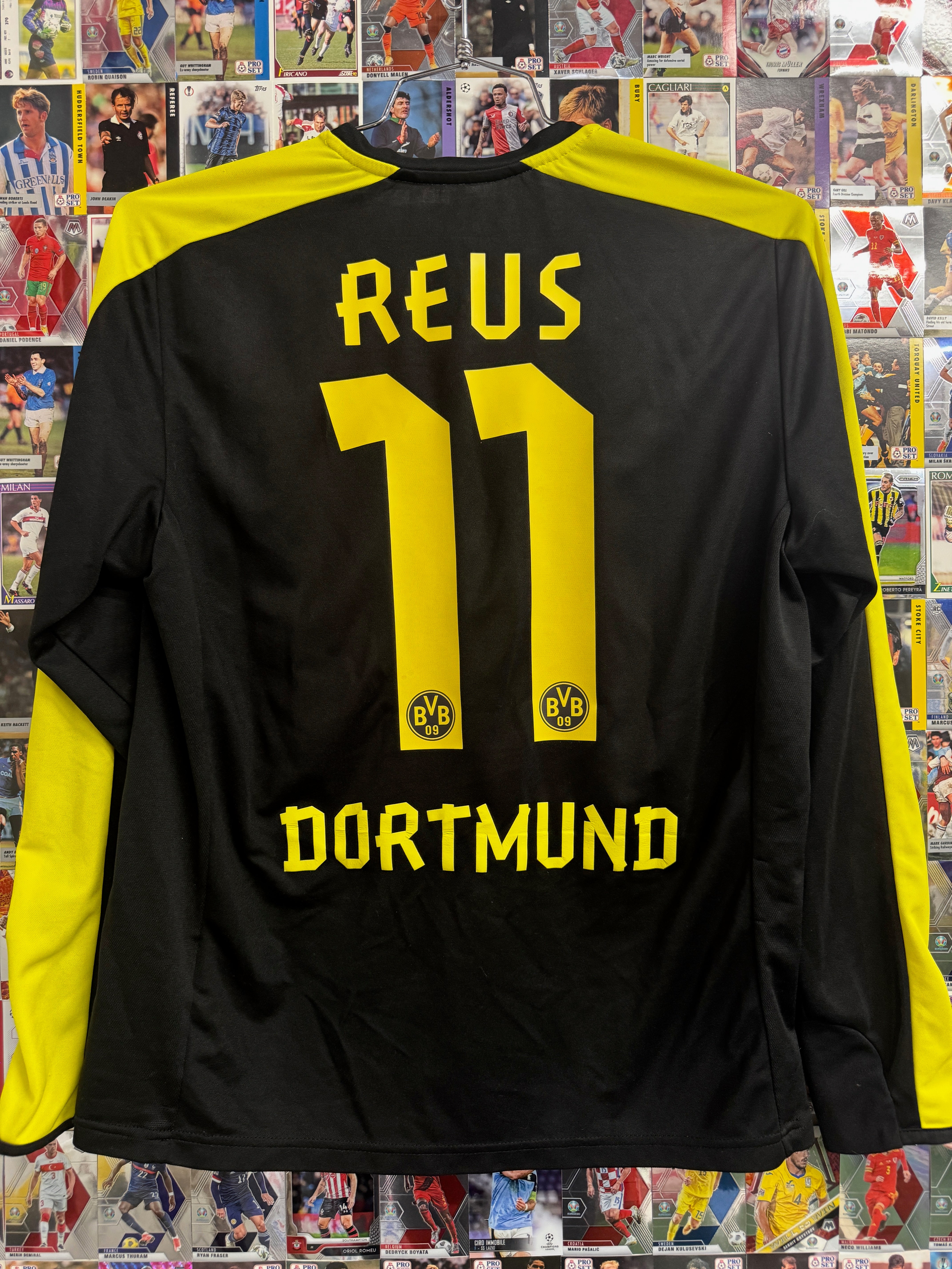 Dortmund 2013/14 Marcos Reus #11 Longsleeve Away Shirt | Retro Screamers