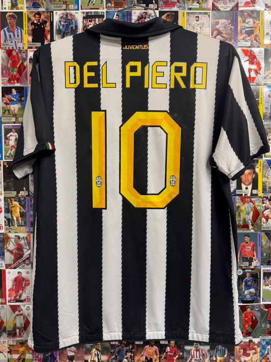 Juventus 2010/11 Alessandro Del Piero #10 Home Shirt | Retro Screamers
