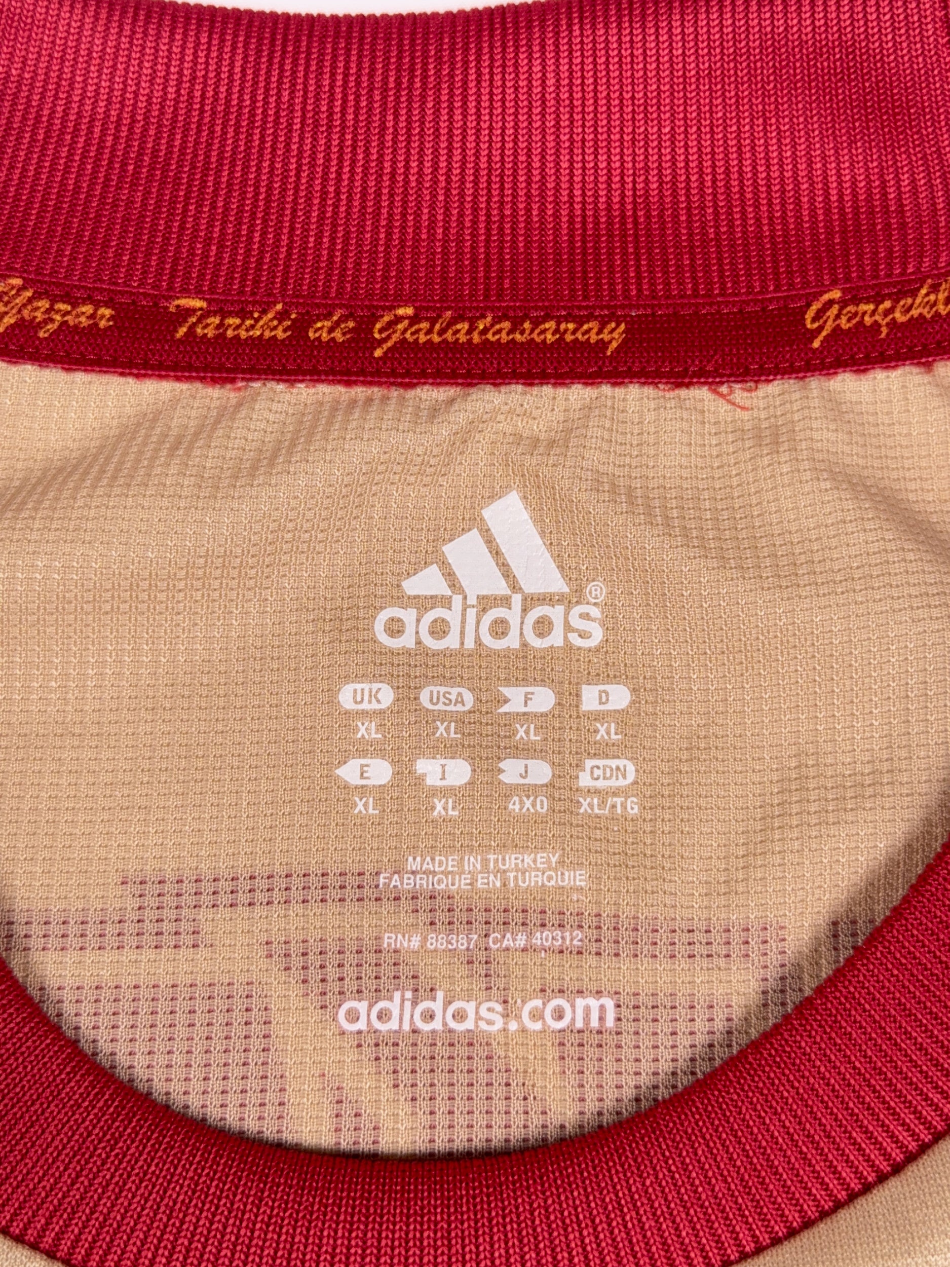 Galatasaray Auswärtstrikot 2010/11 – XL