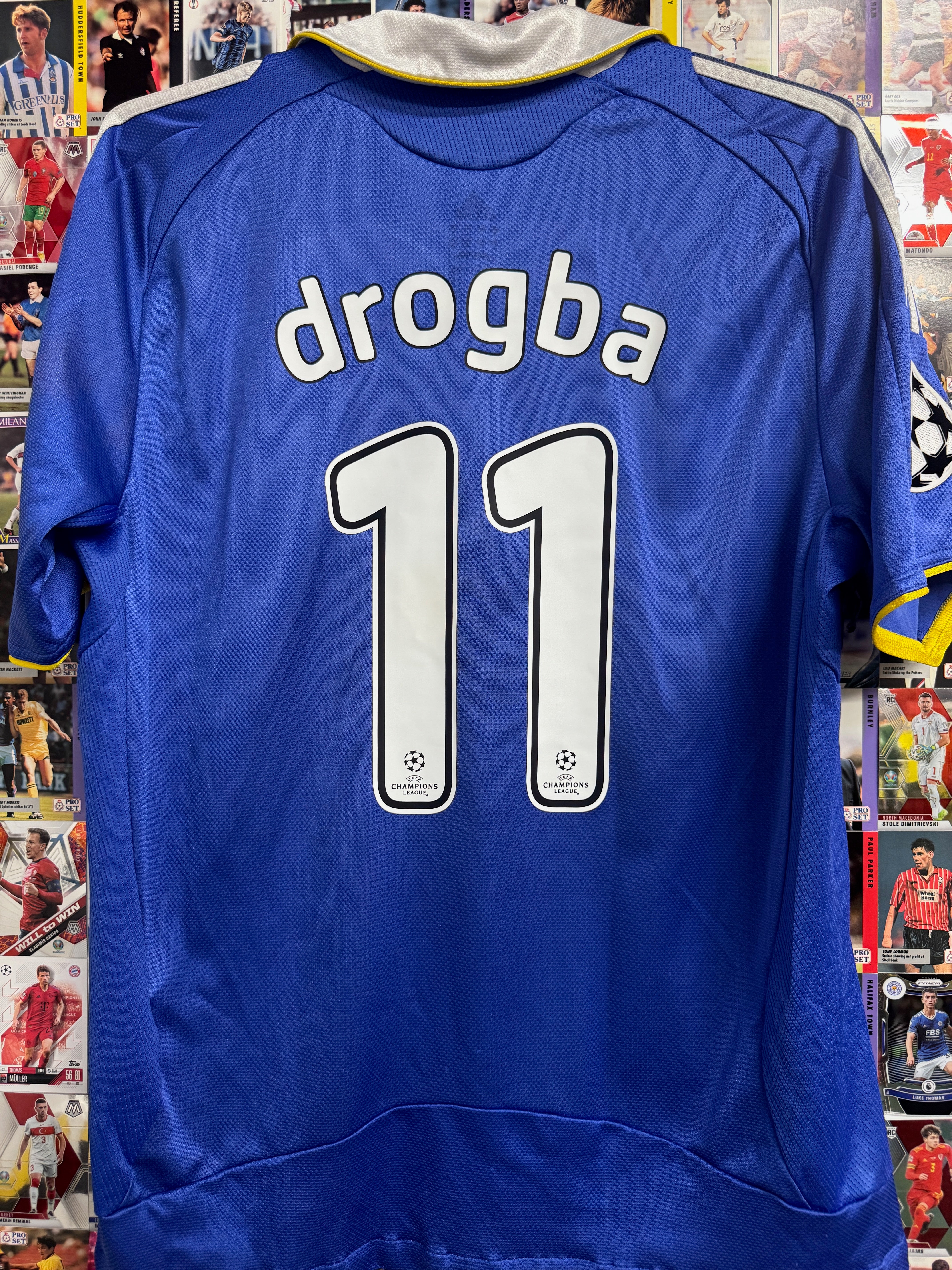 Chelsea 2008/09 Didier Drogba #11 Home Shirt | Retro Screamers