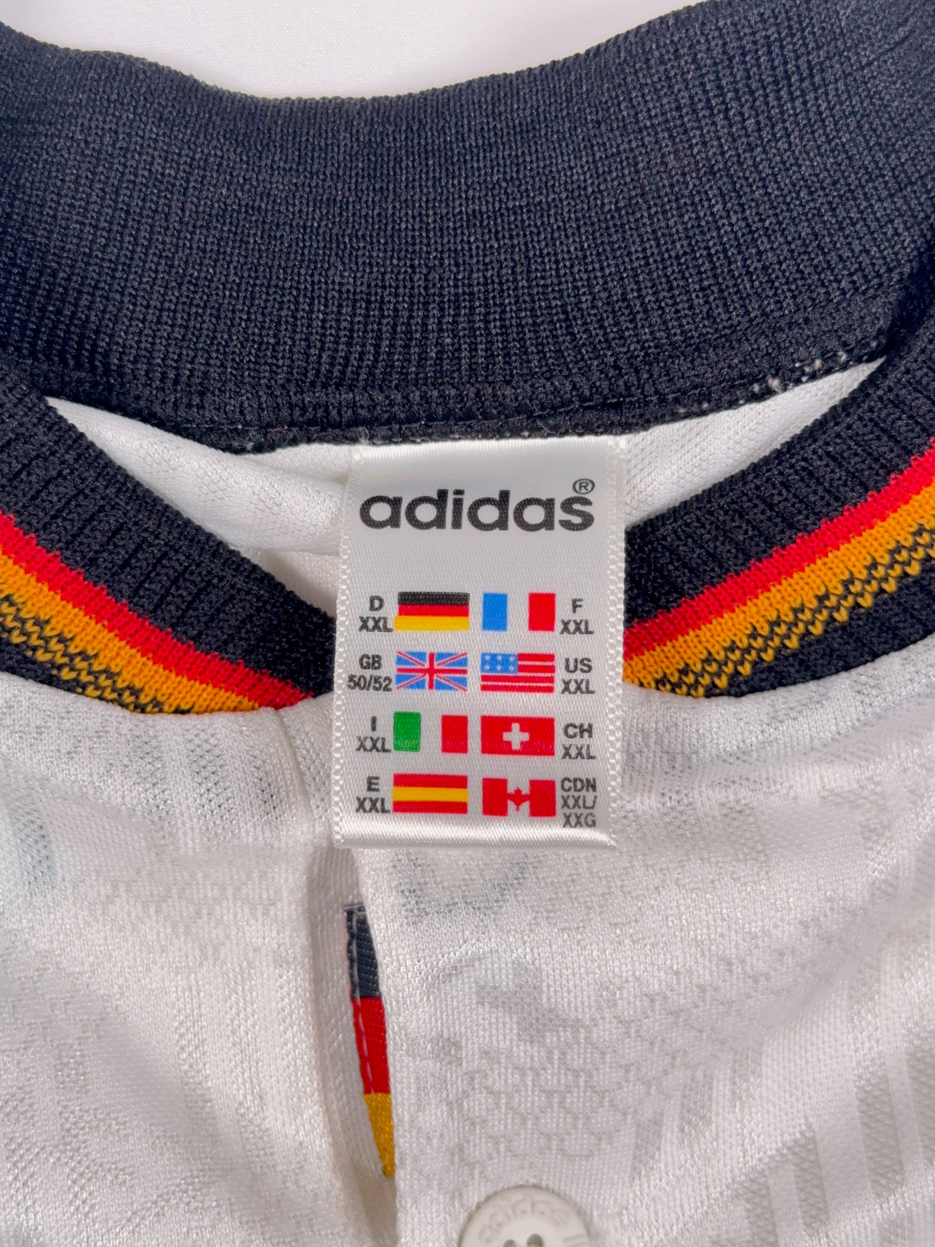 Germany 1996/98 Home Shirt - XXL