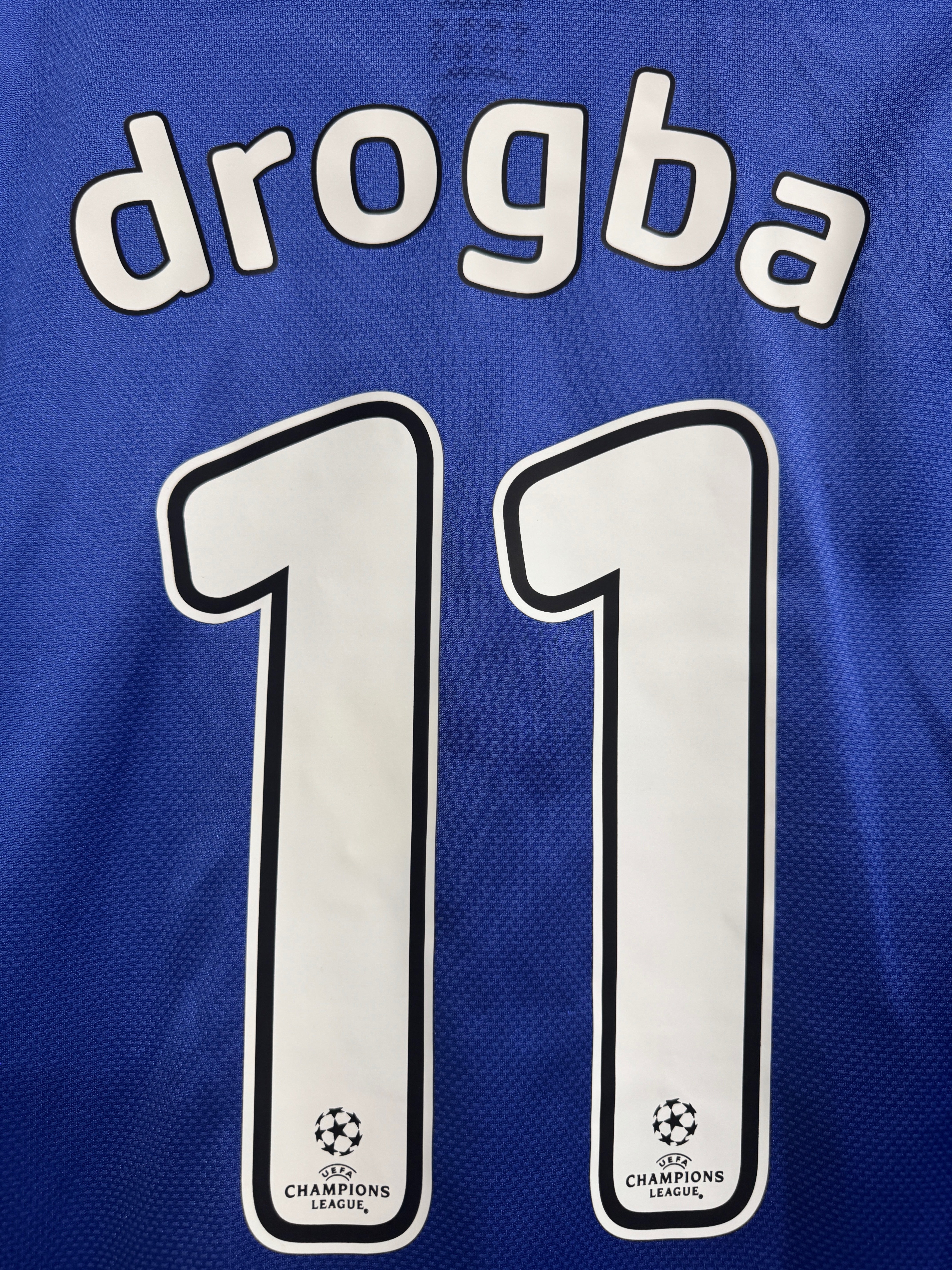 Chelsea 2008/09 Didier Drogba #11 Home Shirt | Retro Screamers