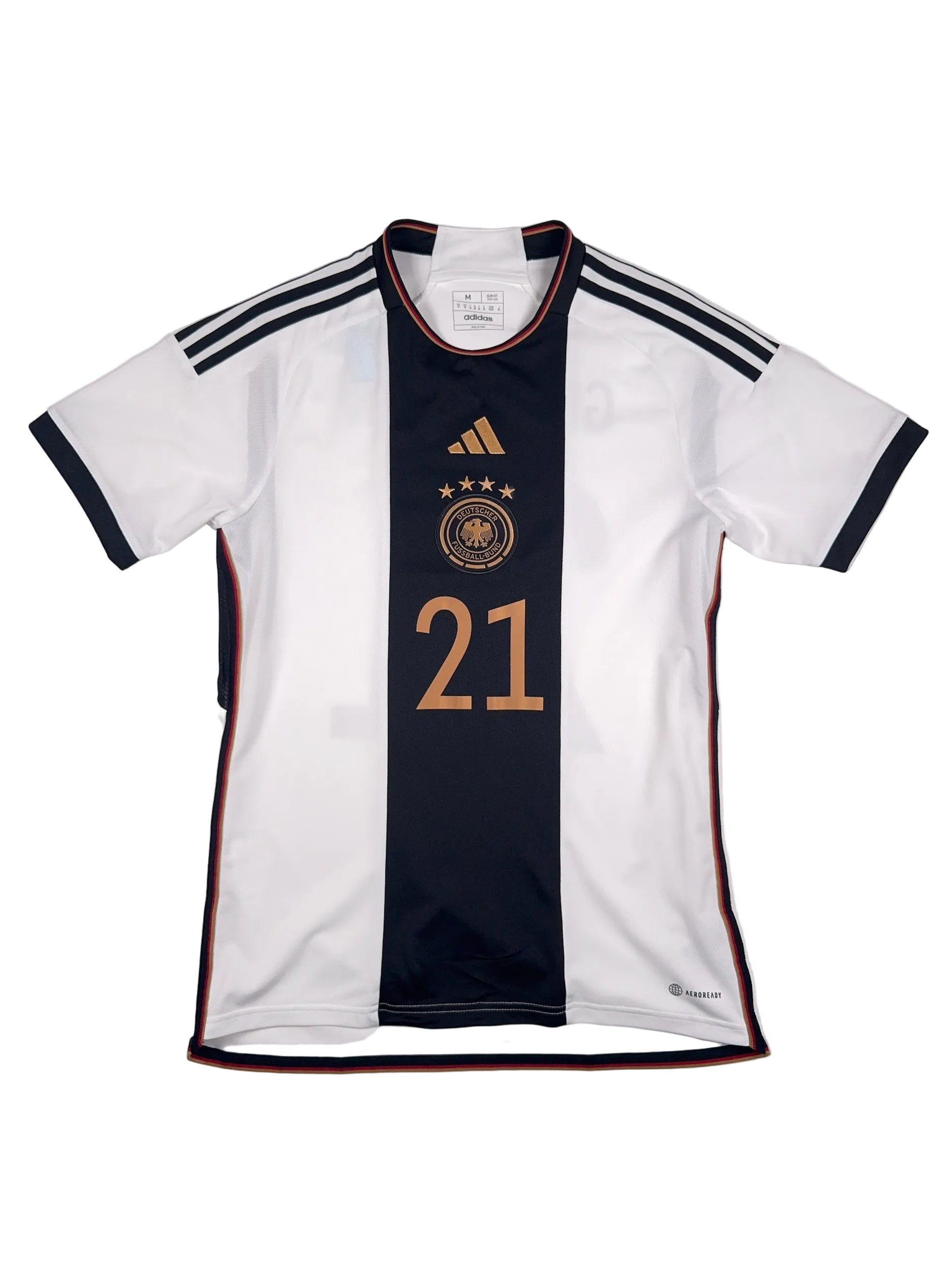 Germany 2023/24 Ilkay Gundogan #21 Home Shirt - M