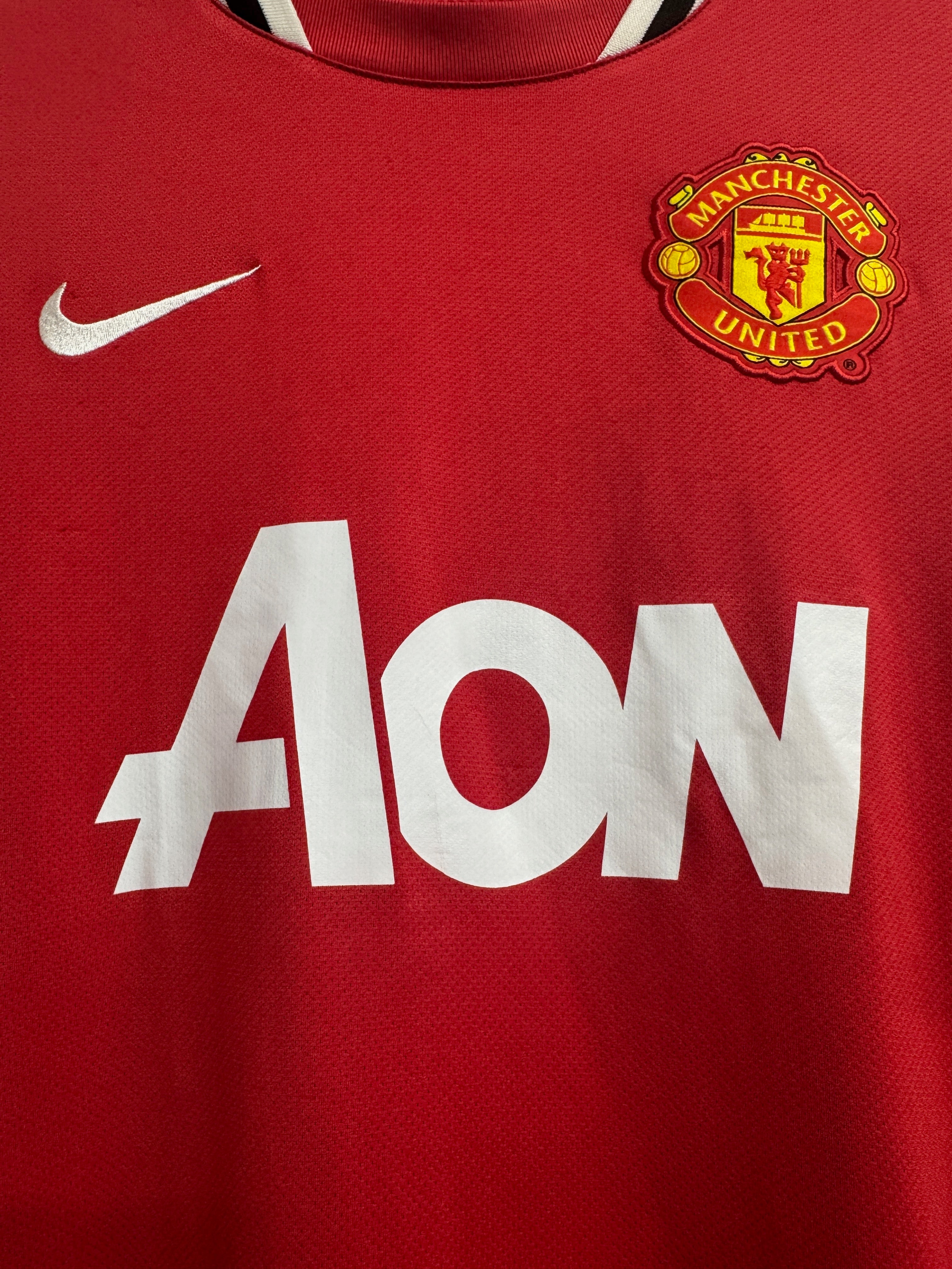 Manchester United 2011/12 Javier Chicharito Hernandez #14 Home Shirt | Retro Screamers