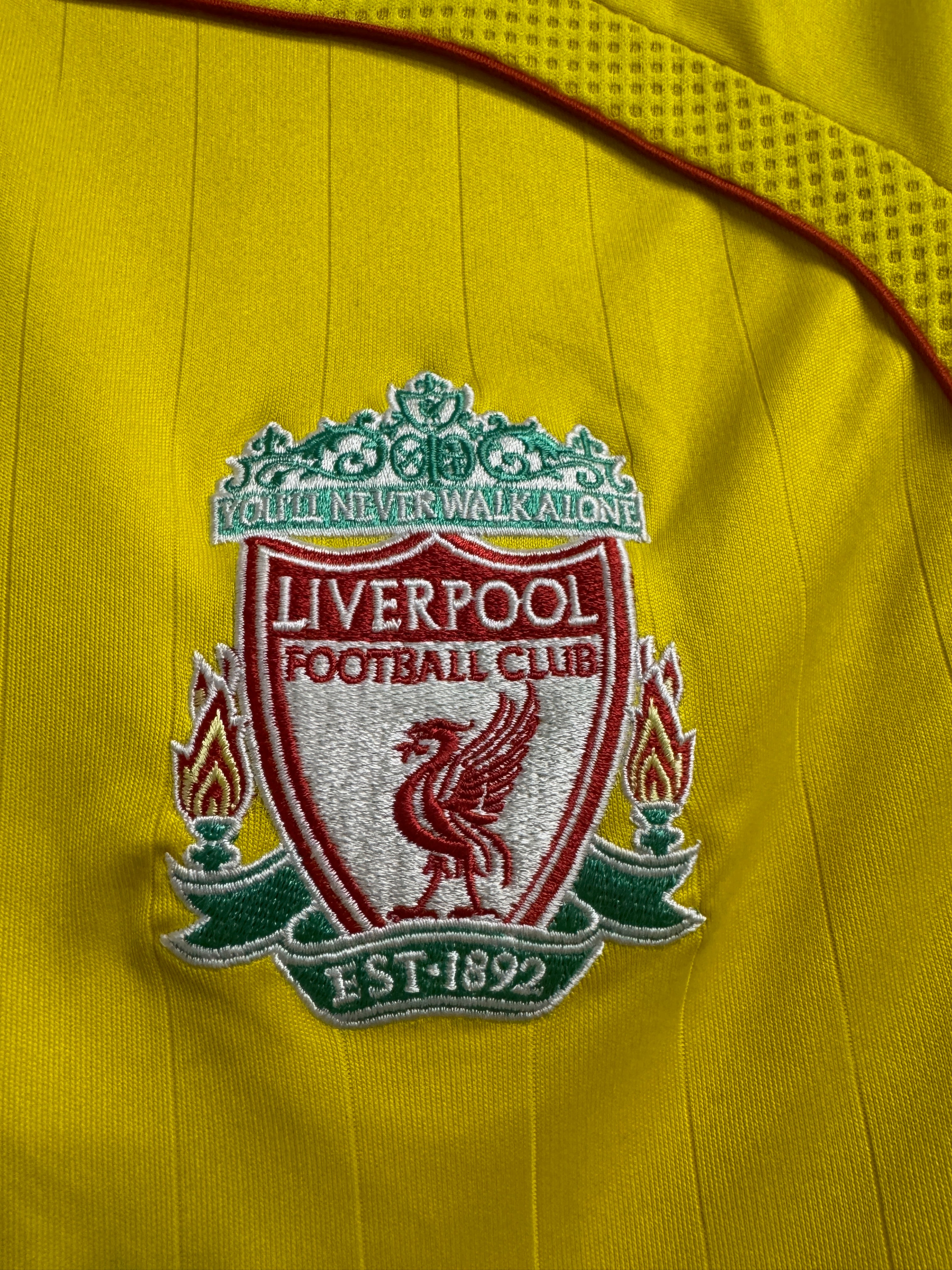 Liverpool 2006/07 Xabi Alonso #14 Away Shirt | Retro Screamers