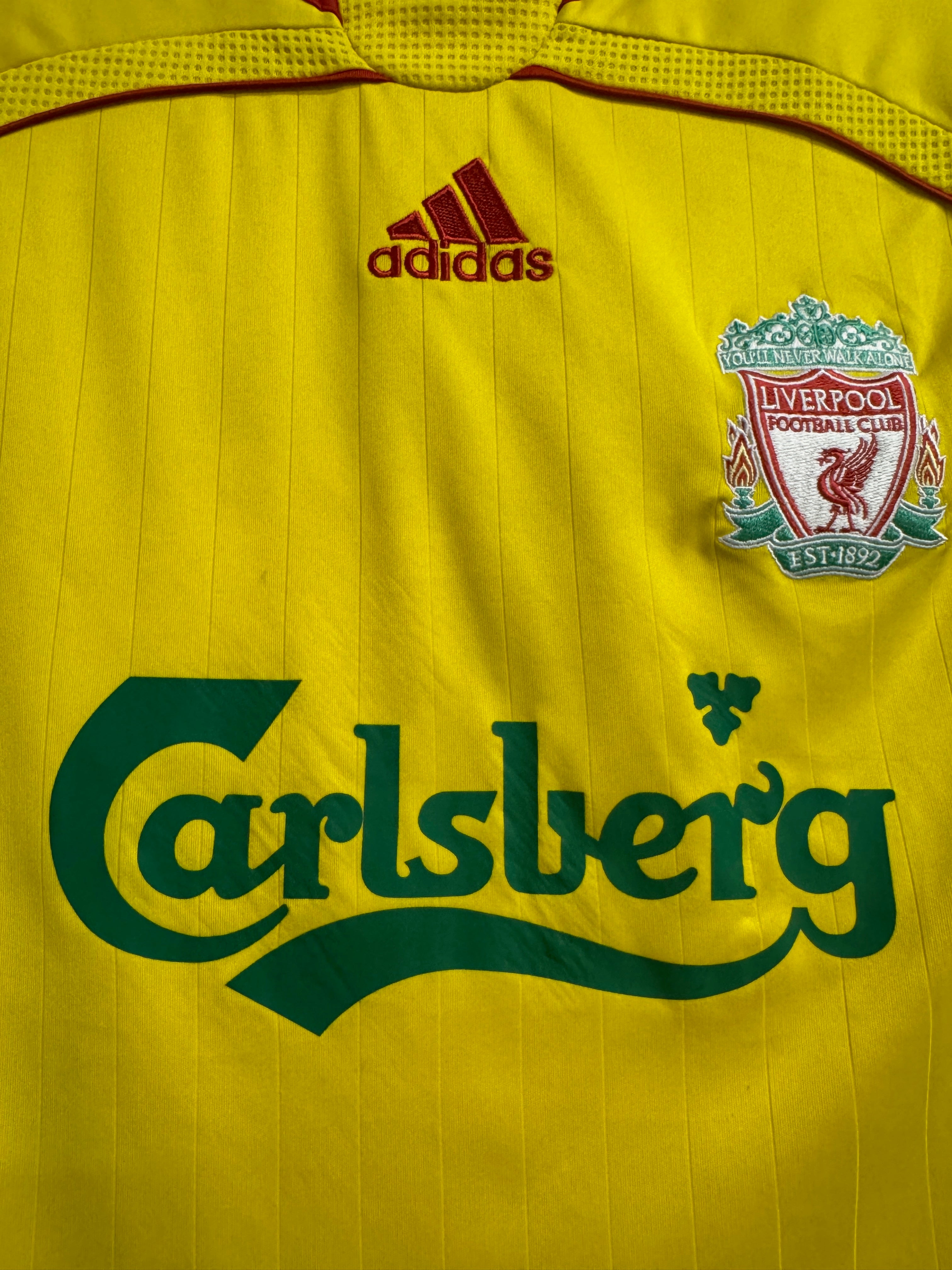 Liverpool 2006/07 Xabi Alonso #14 Away Shirt | Retro Screamers