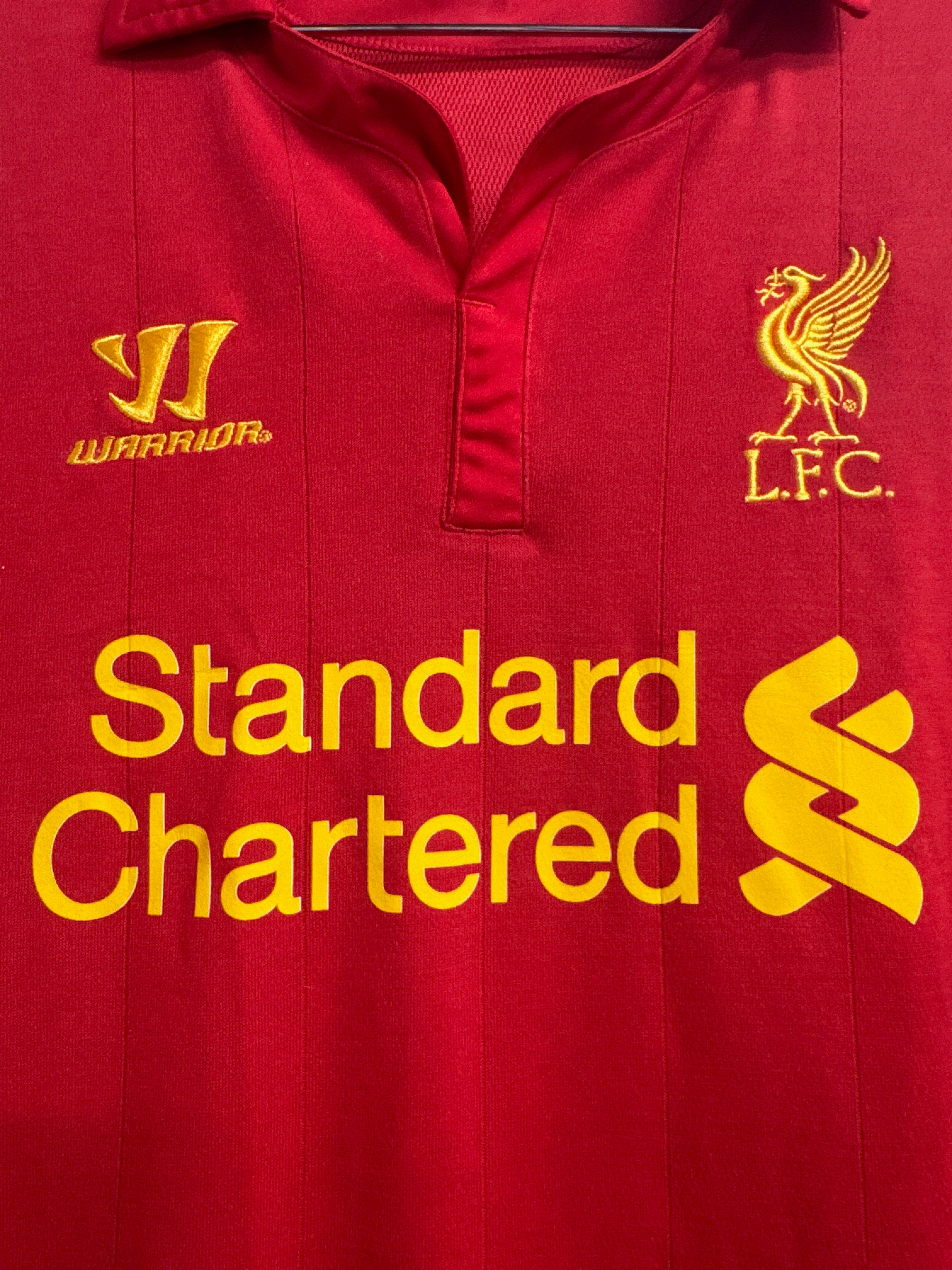 Liverpool 2012/13 Luis Suárez #7 Home Shirt | Retro Screamers