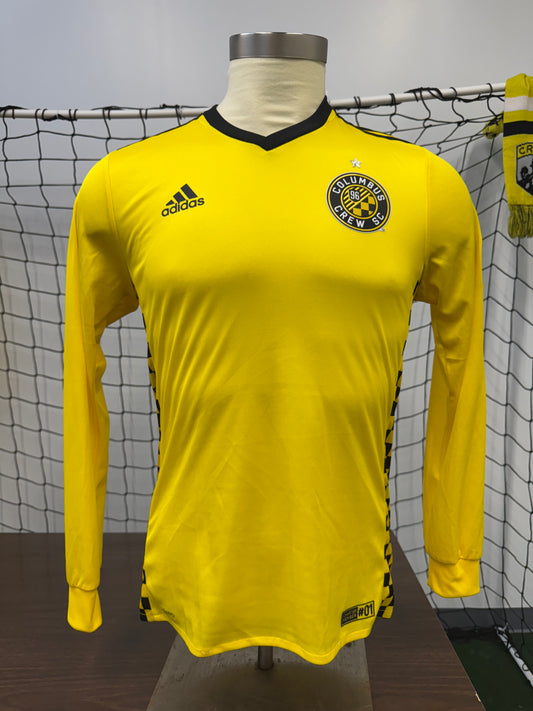 Columbus Crew 2017 Home Sponsorless Longsleeve - M
