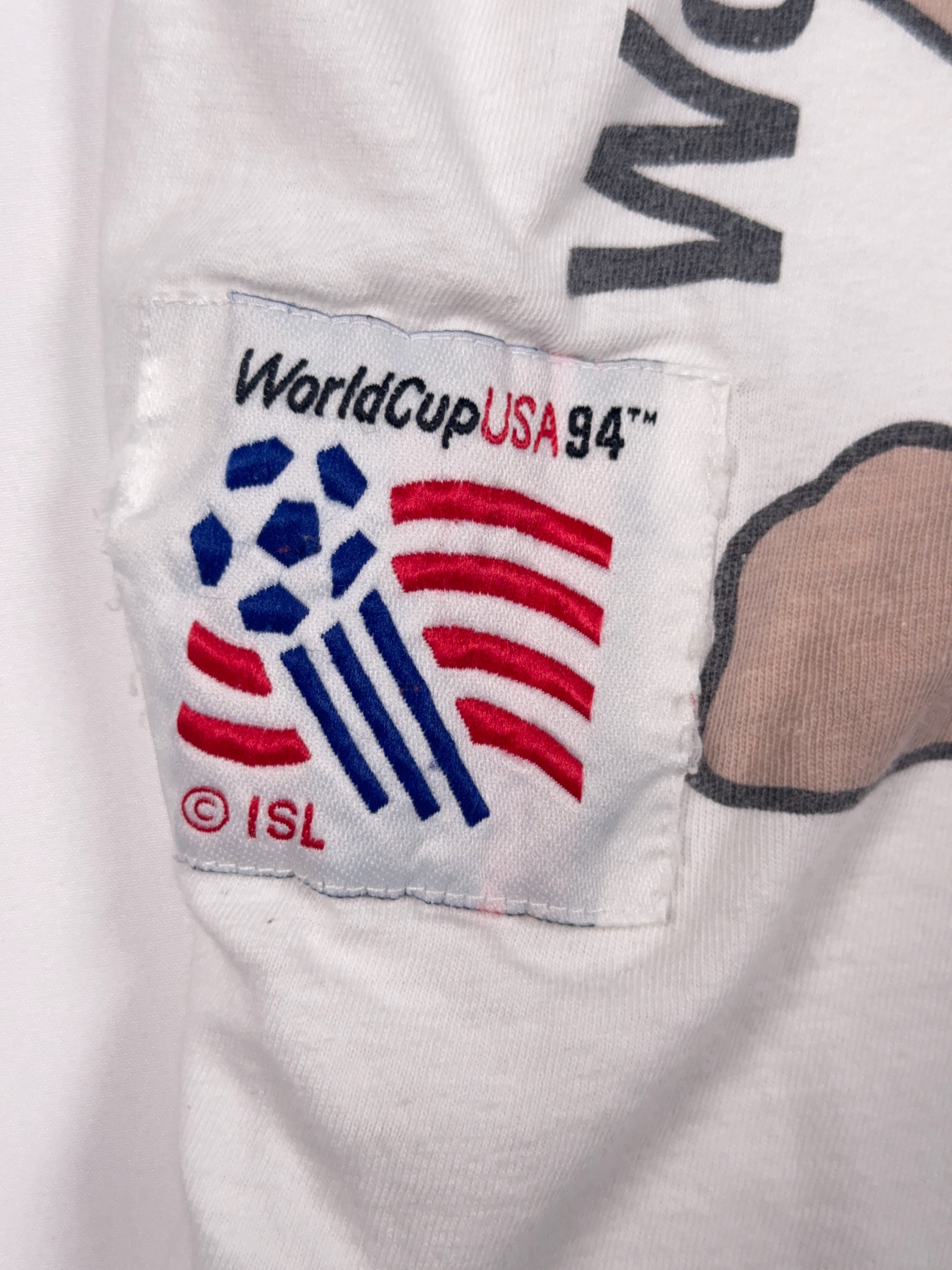 Germany 1994 USA World Cup Striker Dog Mascot T-Shirt - XL