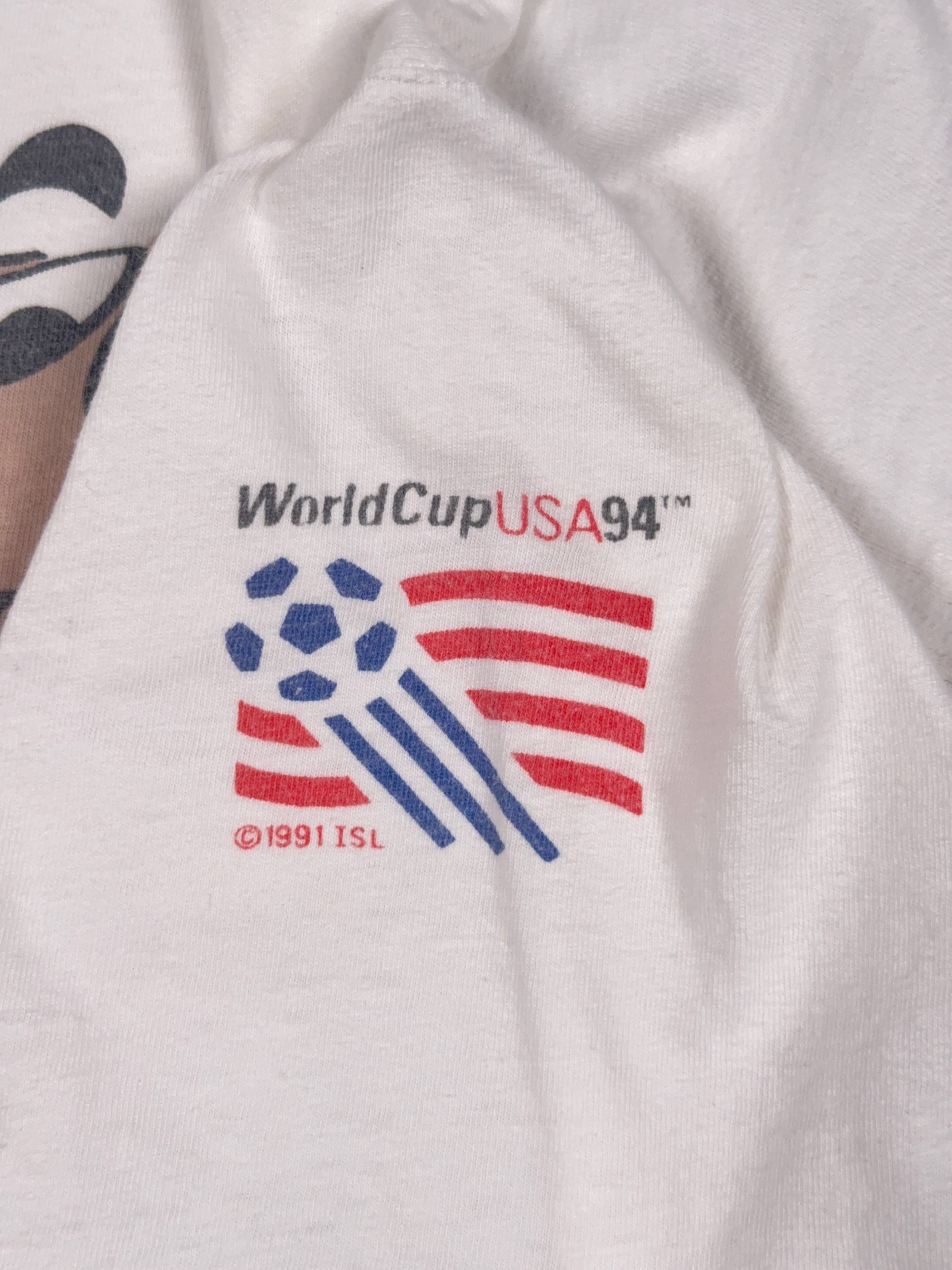 Germany 1994 USA World Cup Striker Dog Mascot T-Shirt - XL