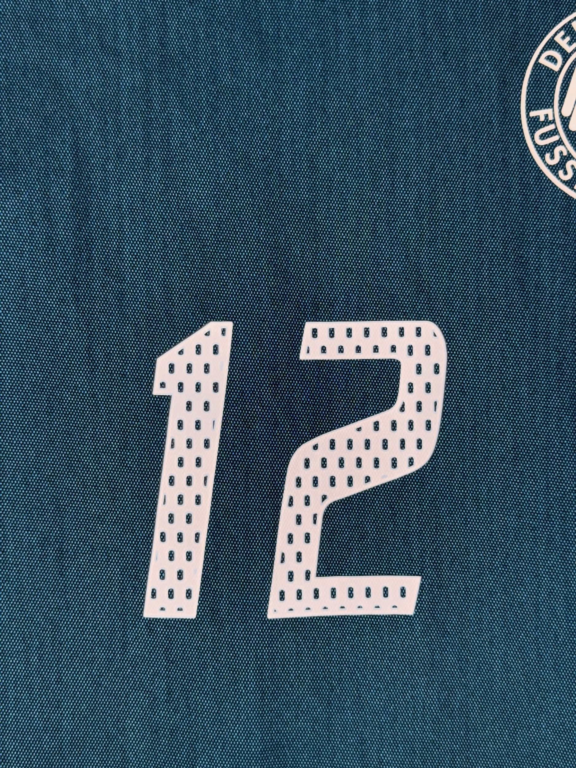 Germany 2002/03 Jens Lehman #12 2002 World Cup Player Issued Goalkeeper Shirt - XL