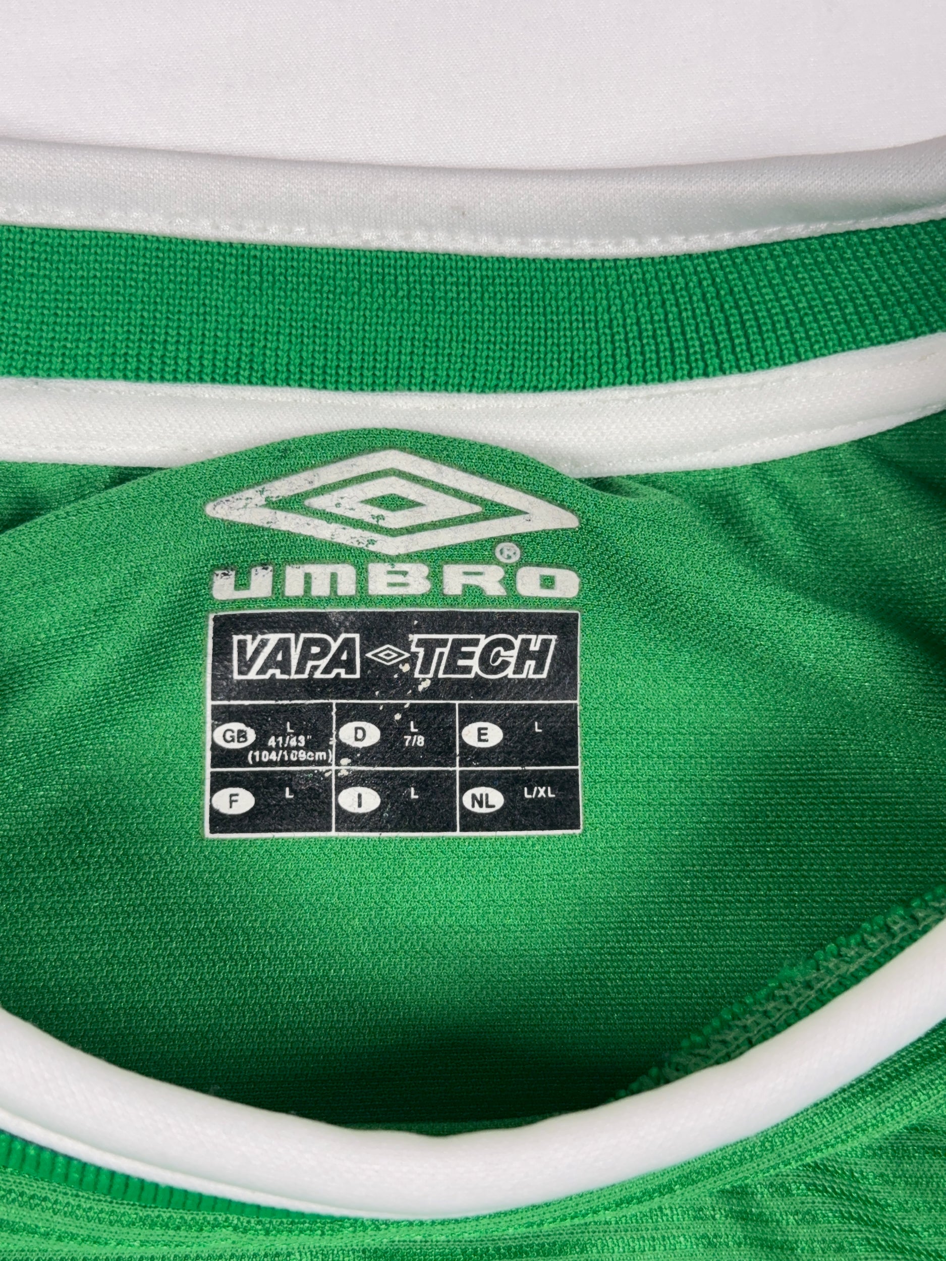 Ireland 2002/03 Home Shirt - L