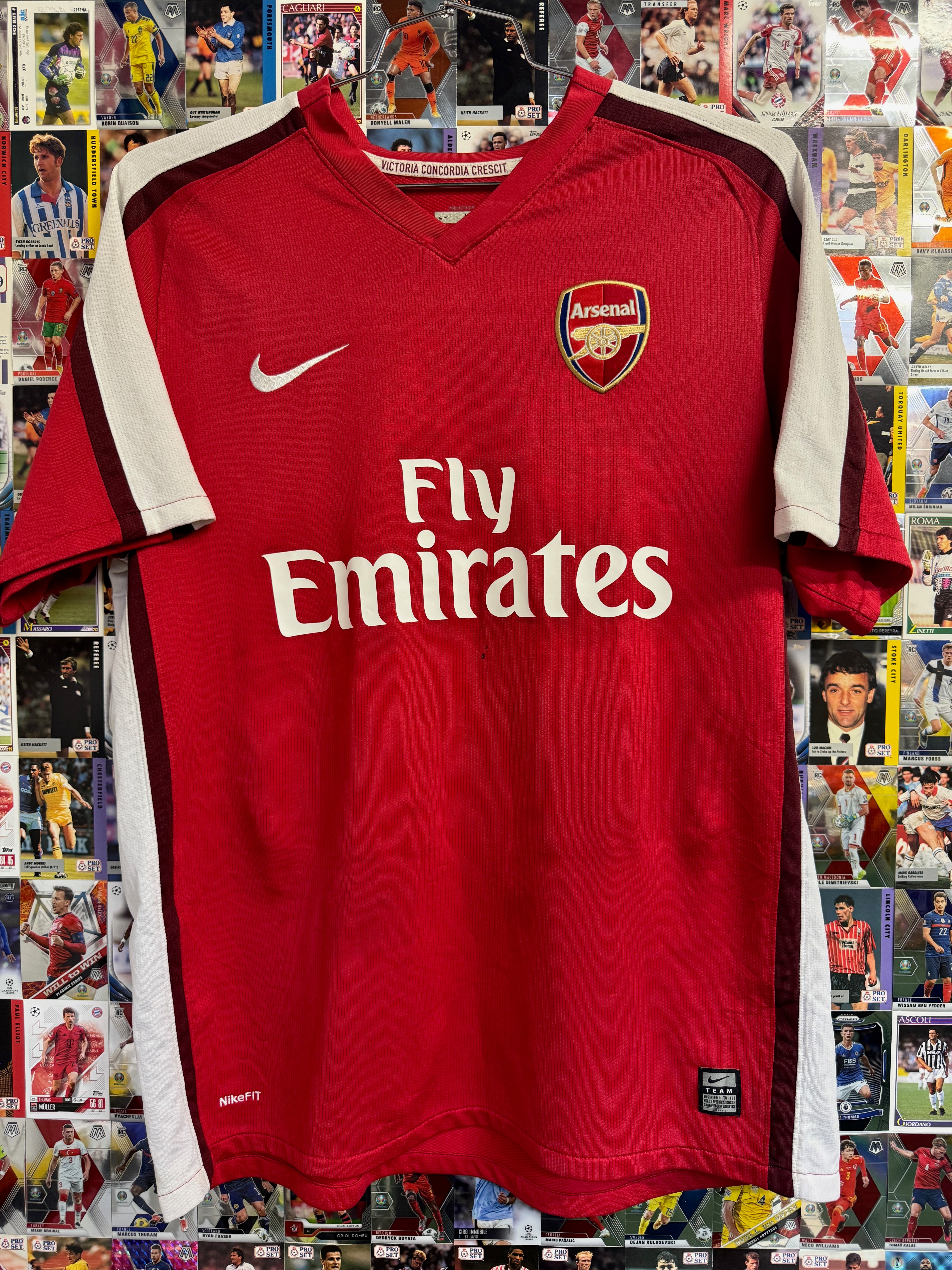 Arsenal 2008/09 Robin van Persie #11 Home Shirt | Retro Screamers