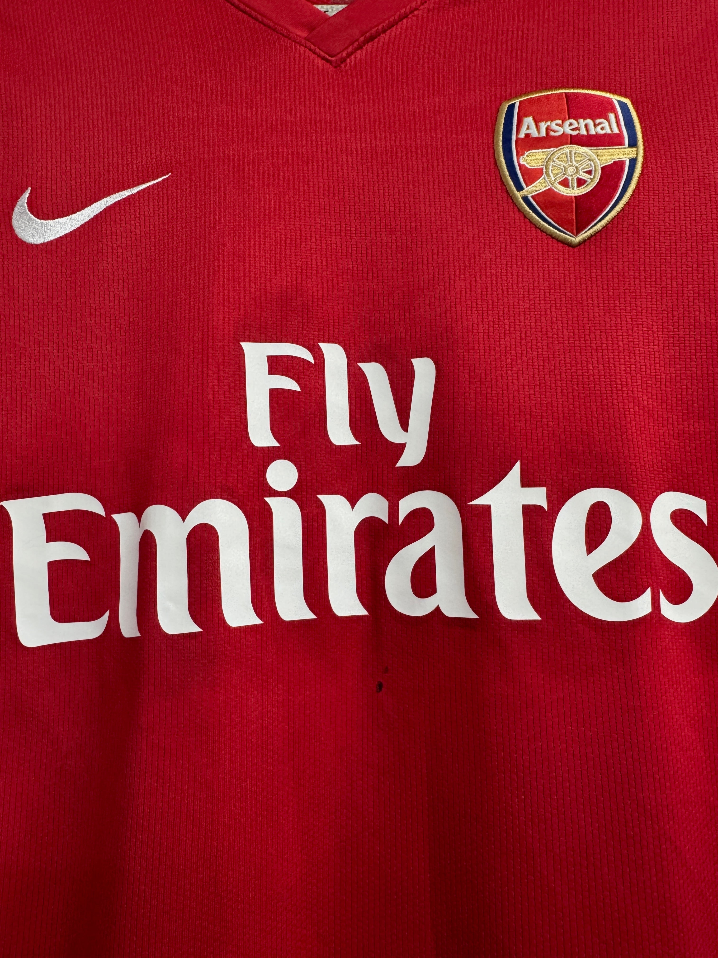 Arsenal 2008/09 Robin van Persie #11 Home Shirt | Retro Screamers