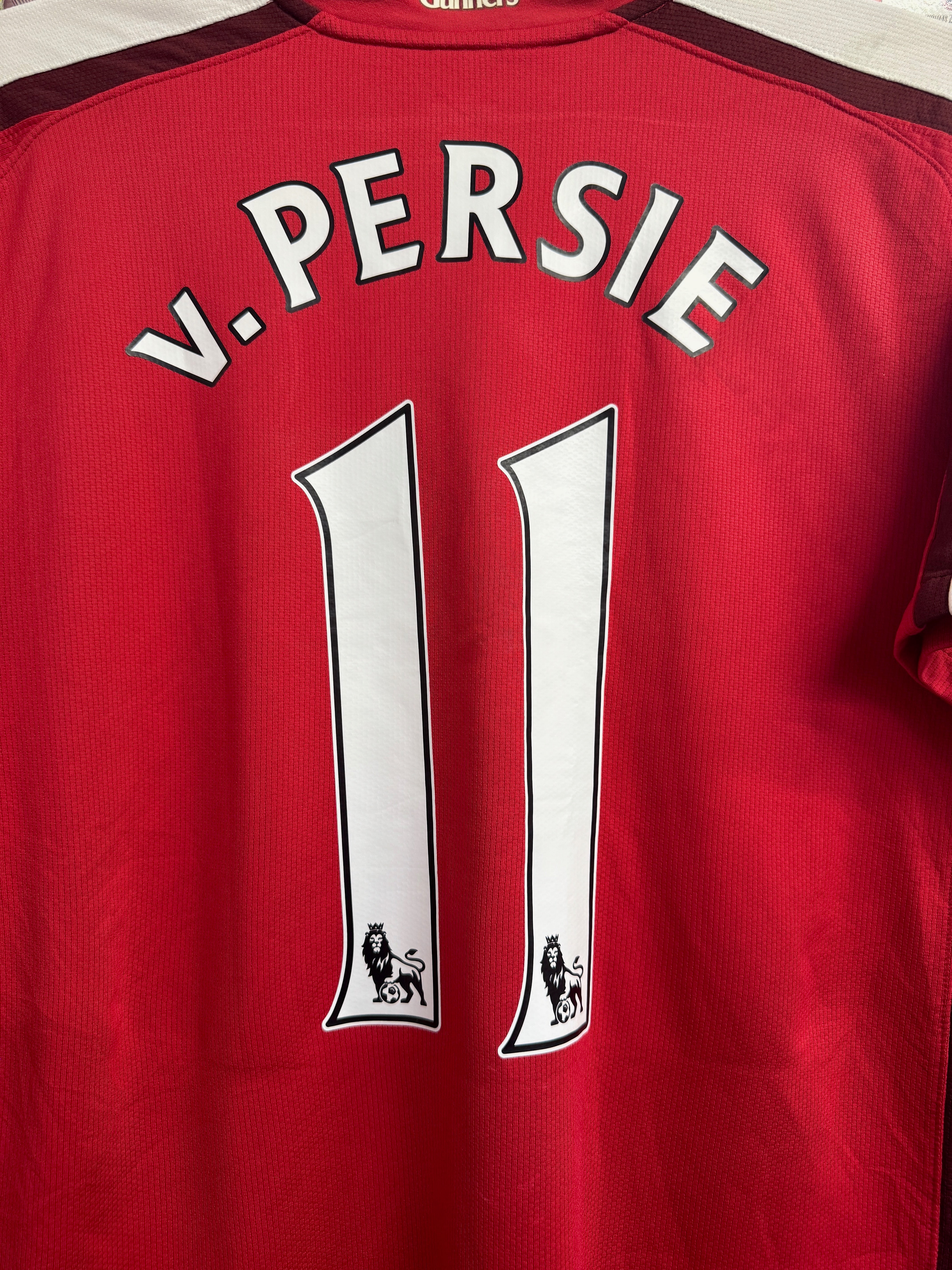 Arsenal 2008/09 Robin van Persie #11 Home Shirt | Retro Screamers