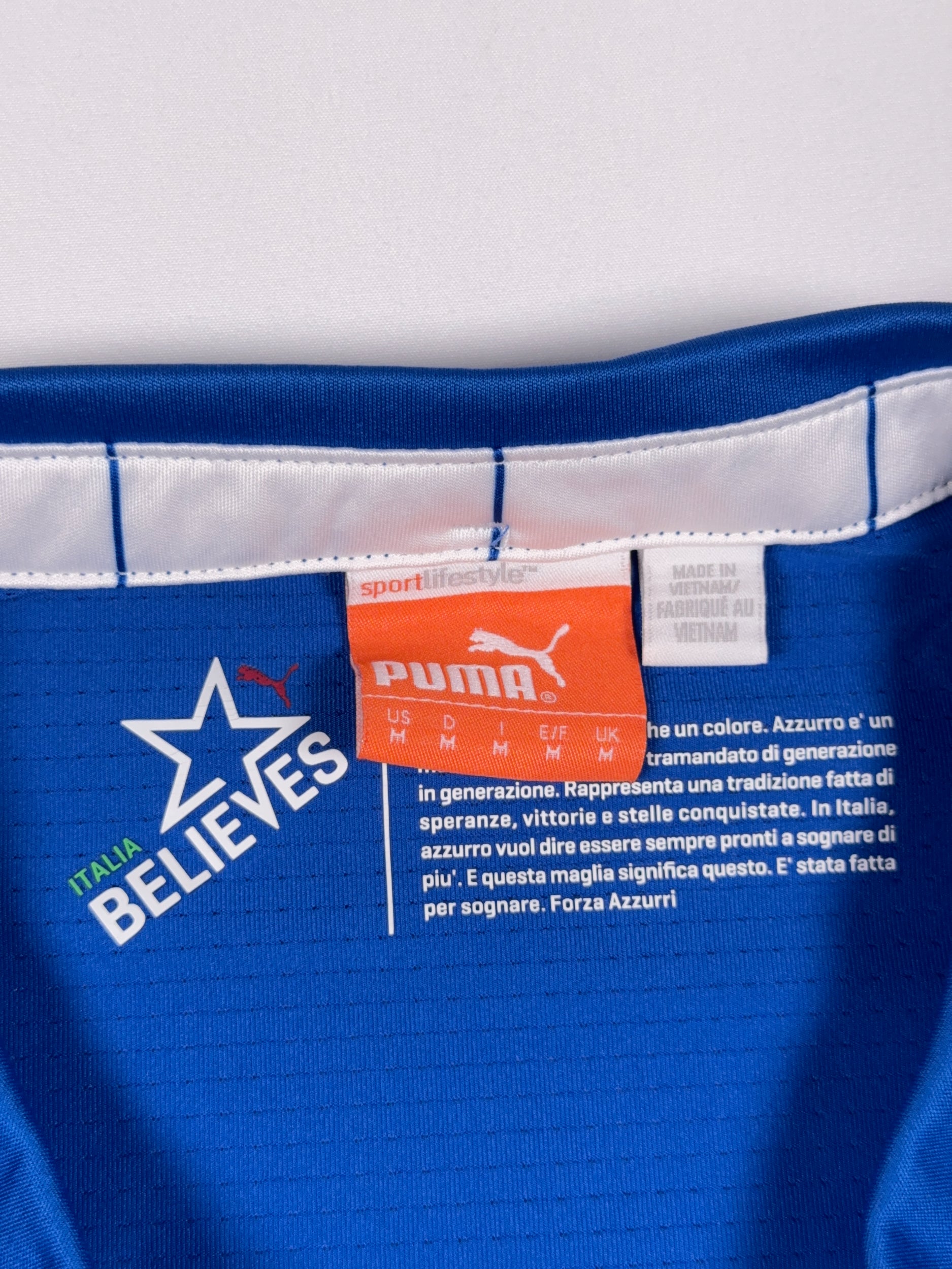 Italien 2014/15 Mario Balotelli #9 Heimtrikot – XL