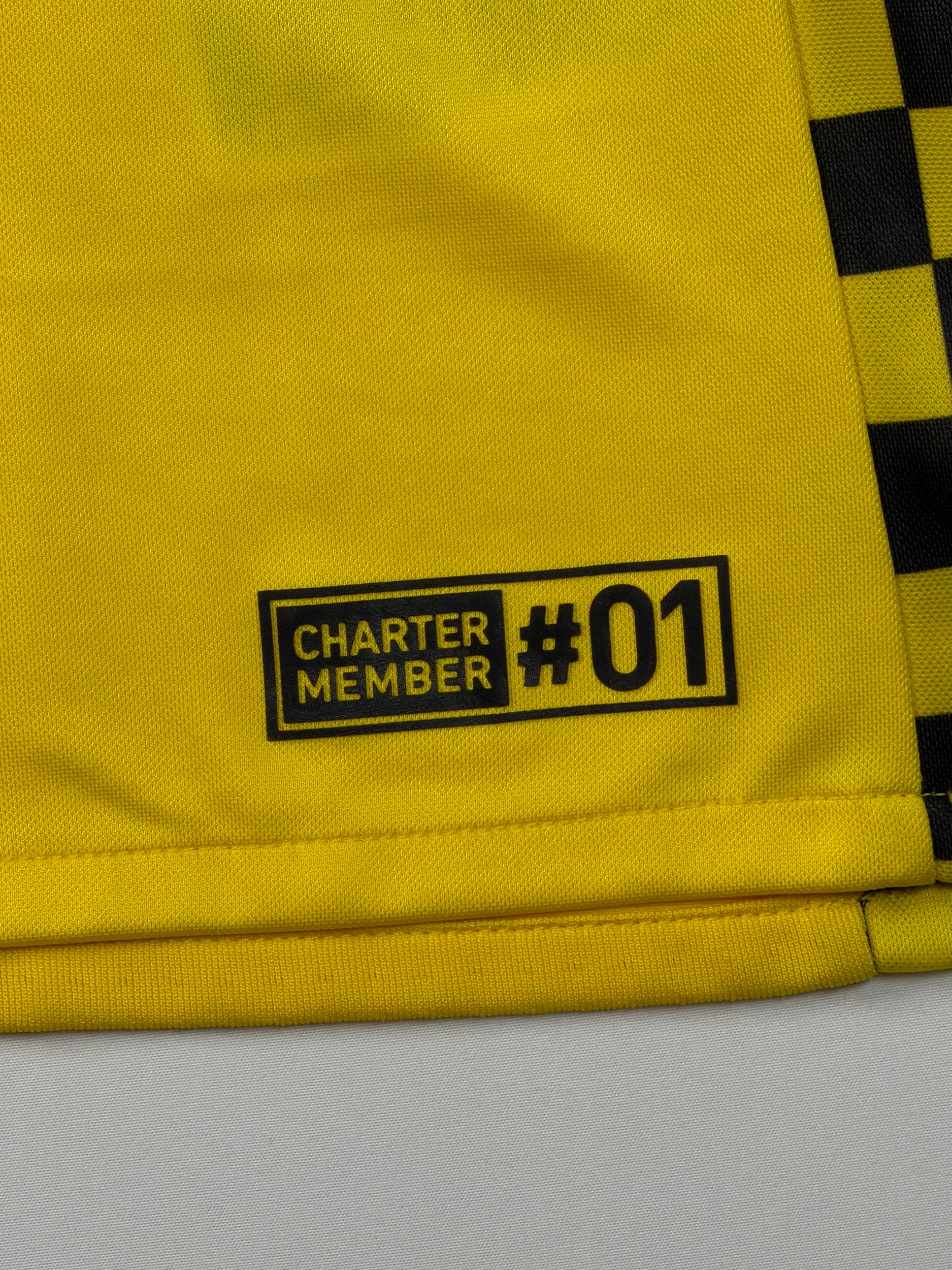 Columbus Crew 2017/19 Unterschriebenes Will Trapp #6 PRACC Heimtrikot - L