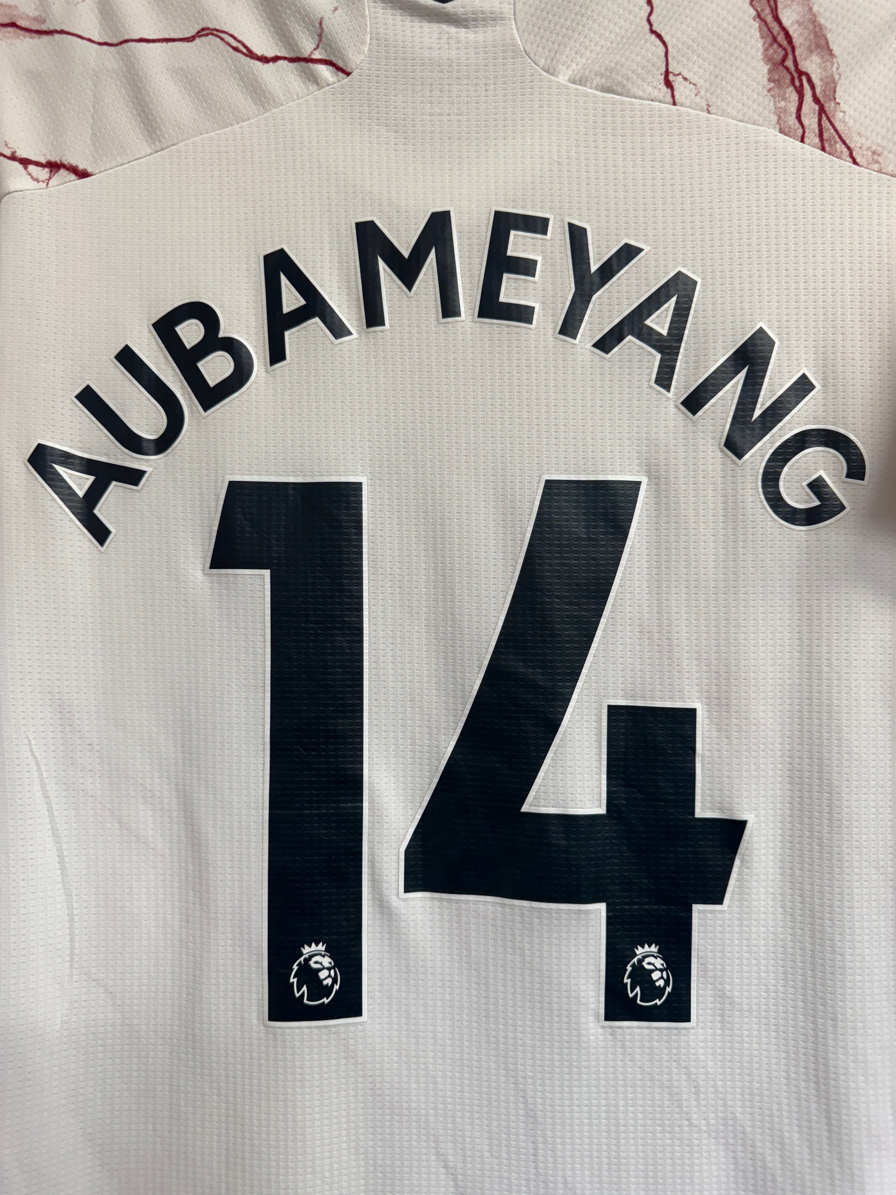 Arsenal 2020/21 Aubameyang #14 Away Shirt | Retro Screamers