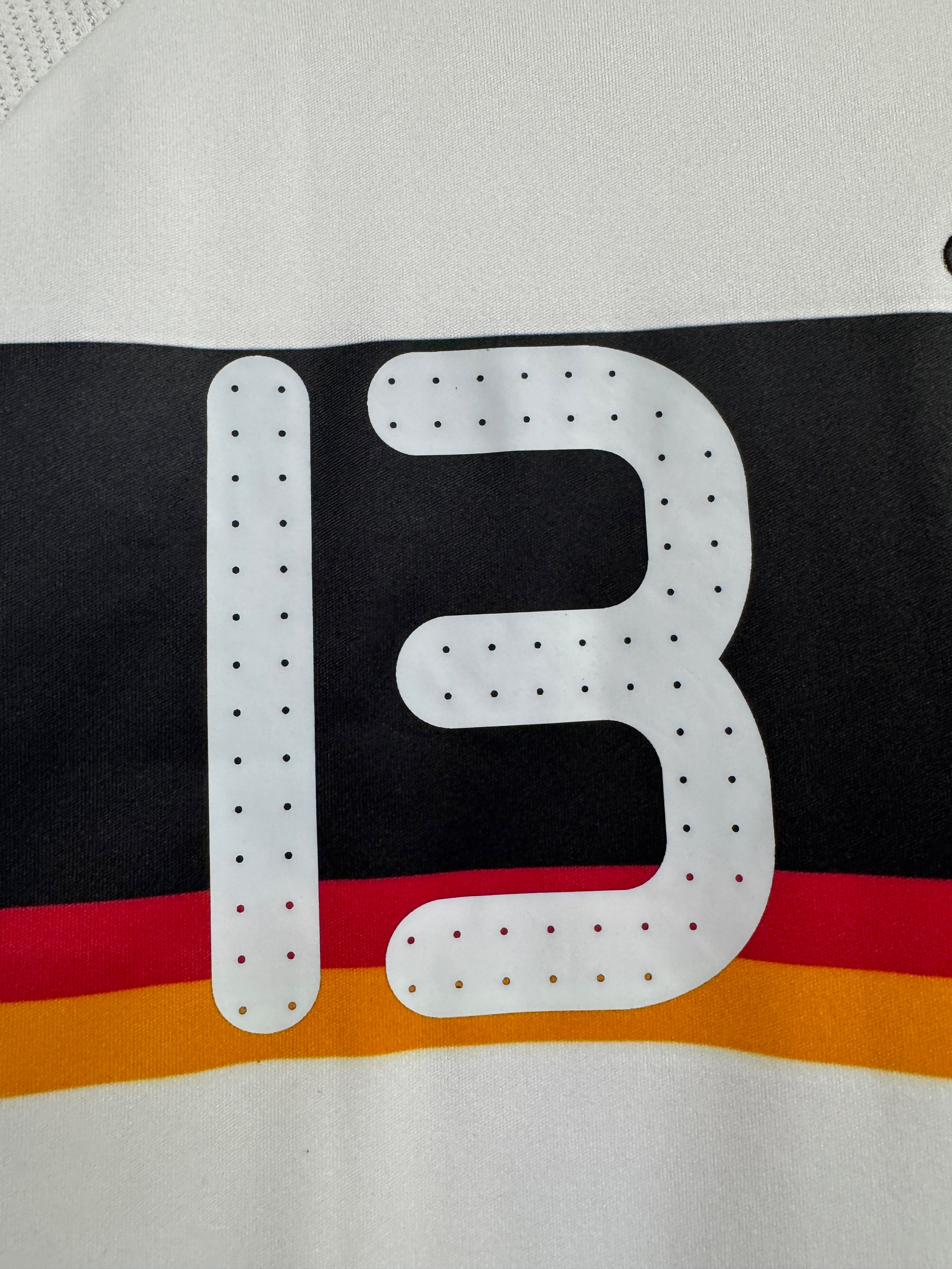 Germany 2009/10 Thomas Muller #13 Home Shirt | Retro Screamers