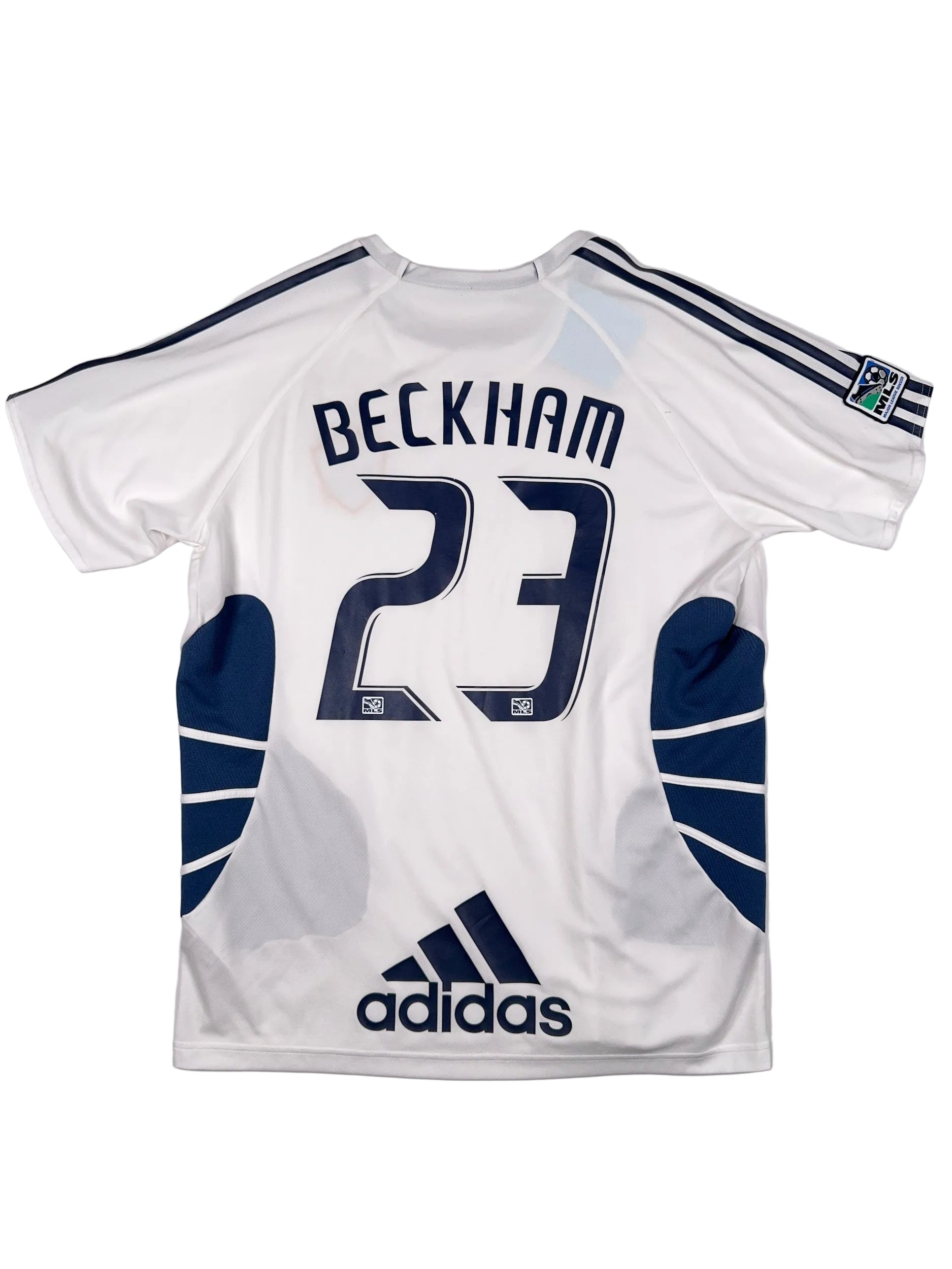 LA Galaxy 2007/08 David Beckham #23 Home Training Shirt - XL
