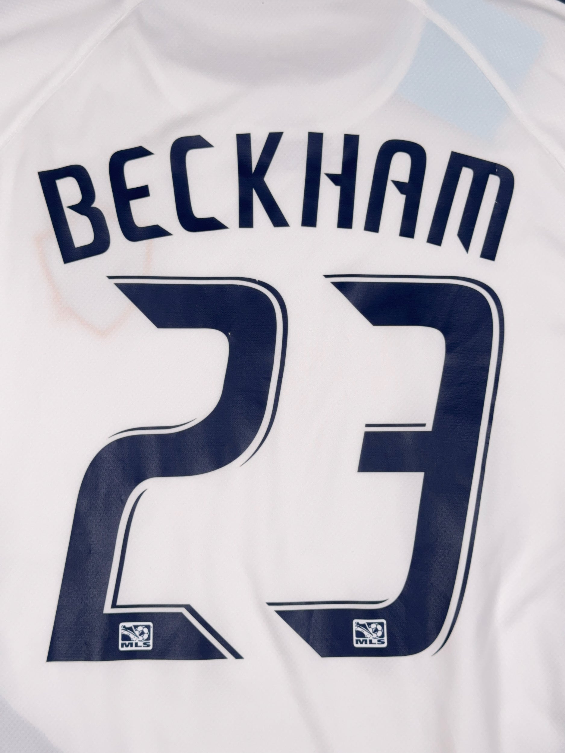 LA Galaxy 2007/08 David Beckham #23 Home Training Shirt - XL