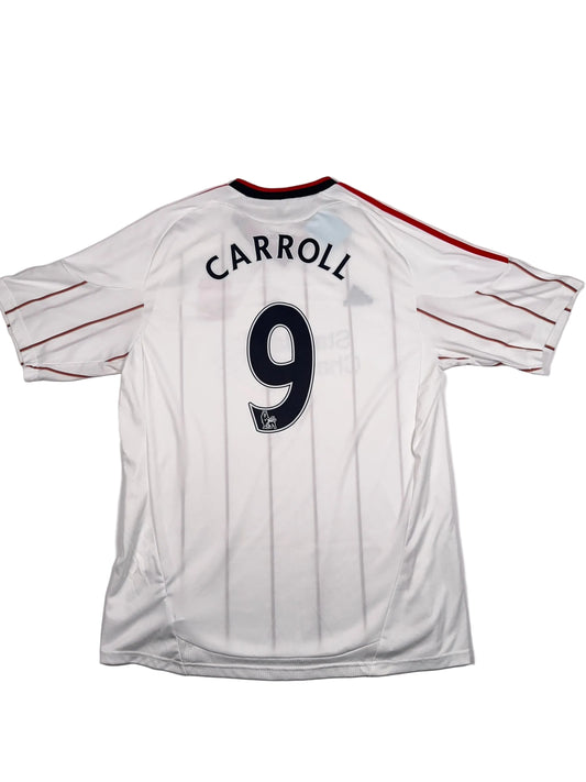 Liverpool 2010/11 Andy Carroll #9 Away - XL