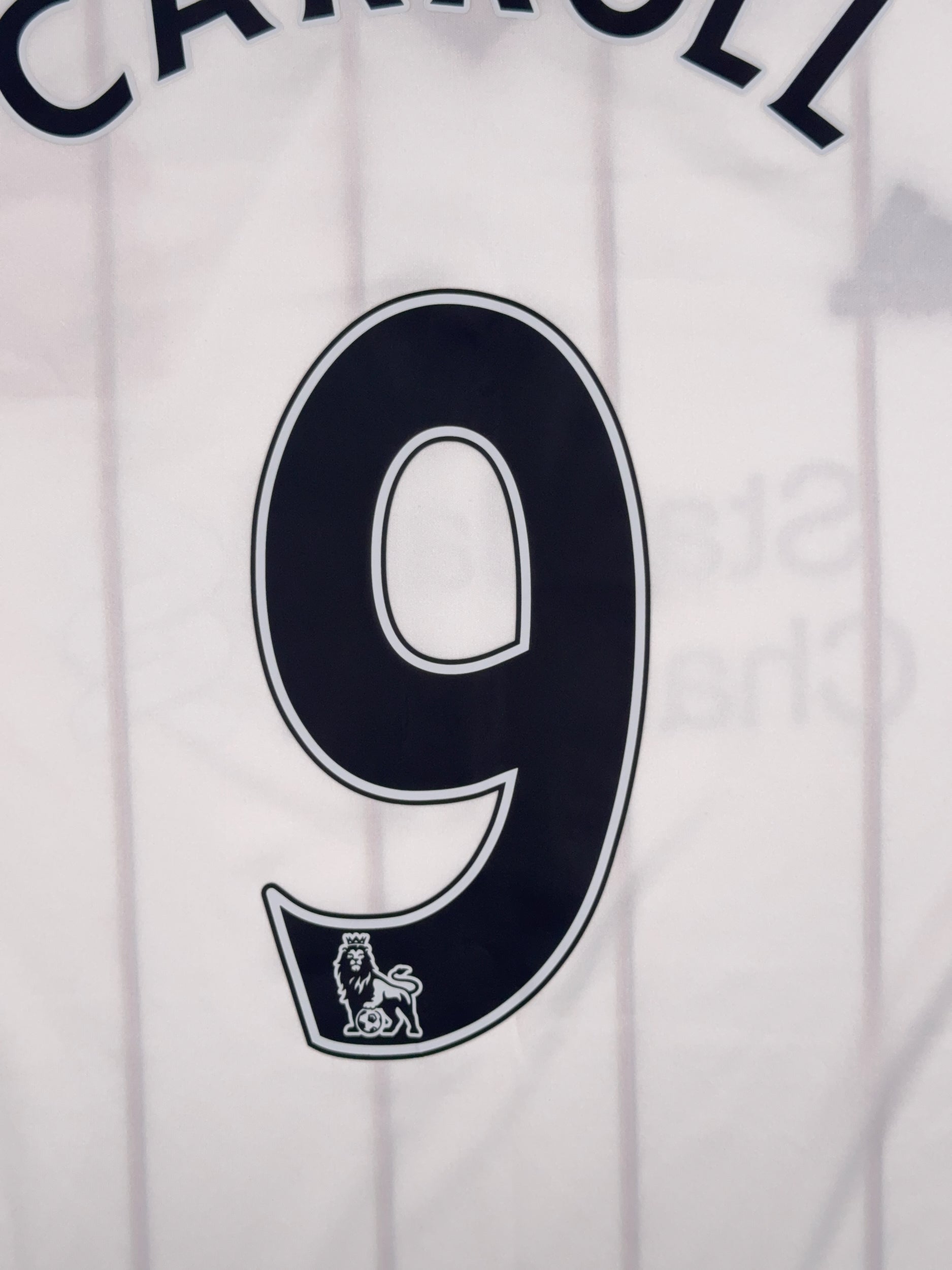 Liverpool 2010/11 Andy Carroll #9 Away - XL