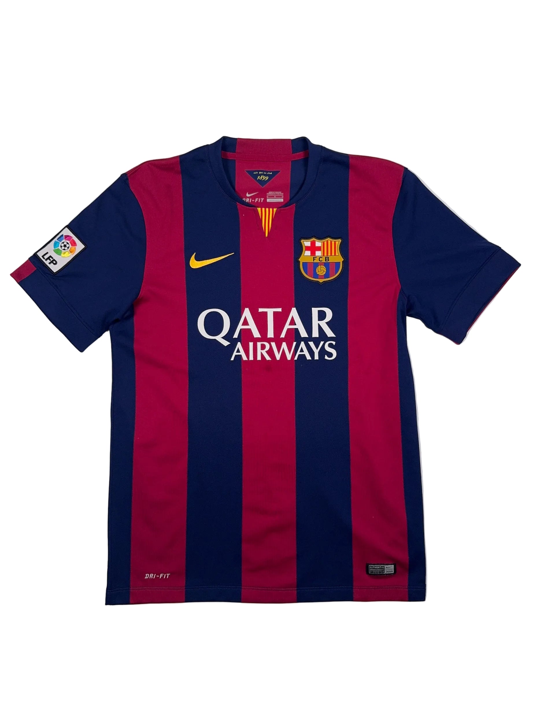 Barcelona 2014/15 Ivan Rakitic #4 Home Shirt - M
